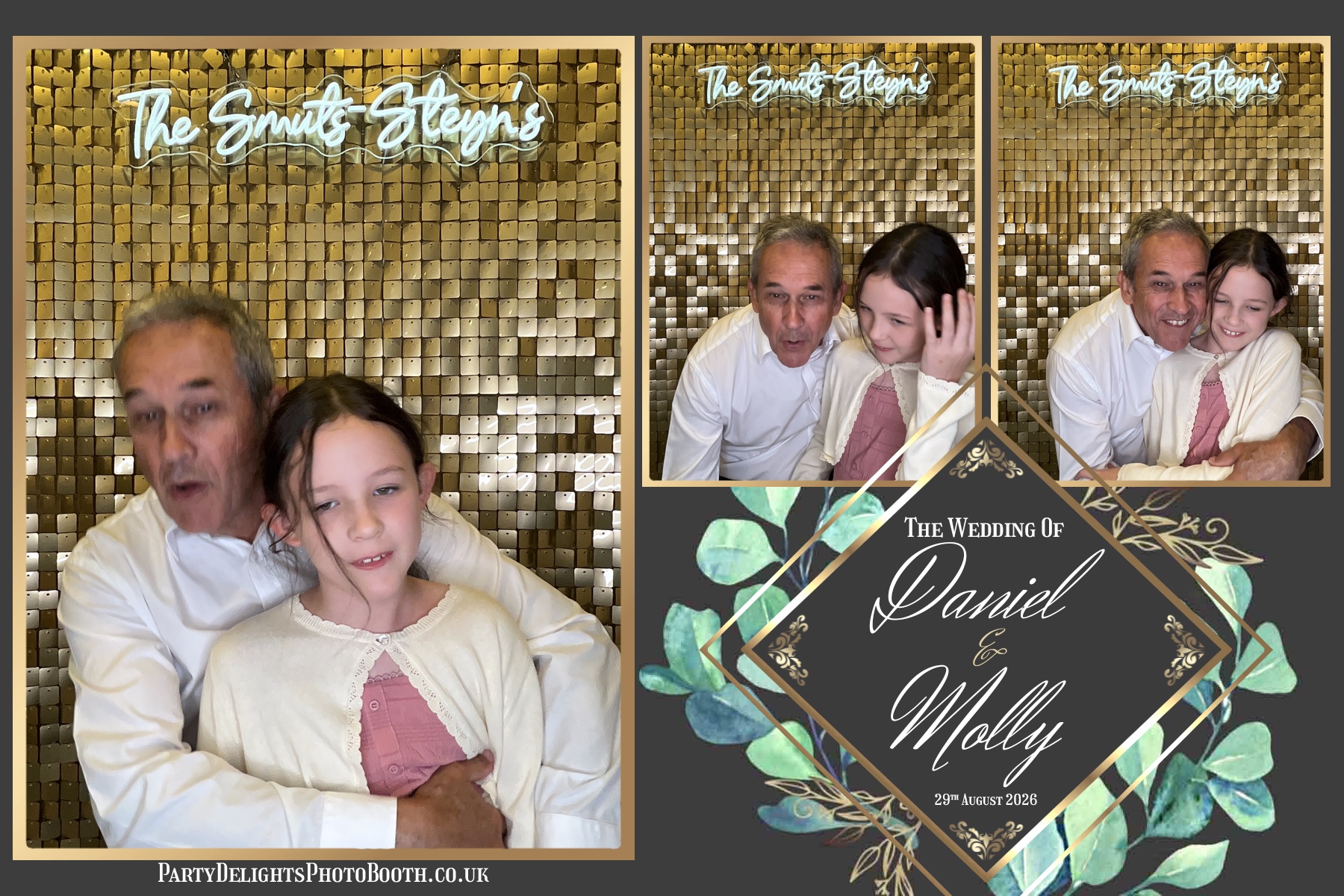 Molly and Daniels Wedding | View more photos from the event at gallery.partydelightsphotobooth.co.uk/u/PartyDelightsPhotoBooth/Molly-and-Daniels-Wedding