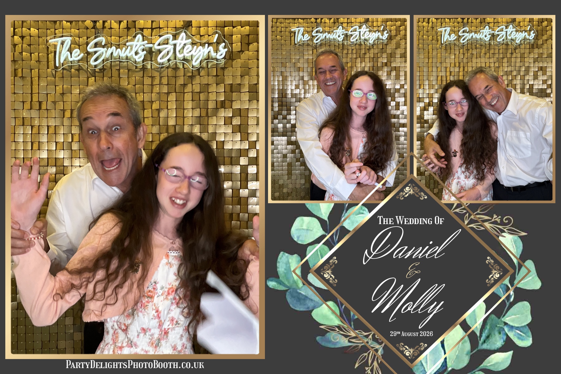 Molly and Daniels Wedding | View more photos from the event at gallery.partydelightsphotobooth.co.uk/u/PartyDelightsPhotoBooth/Molly-and-Daniels-Wedding