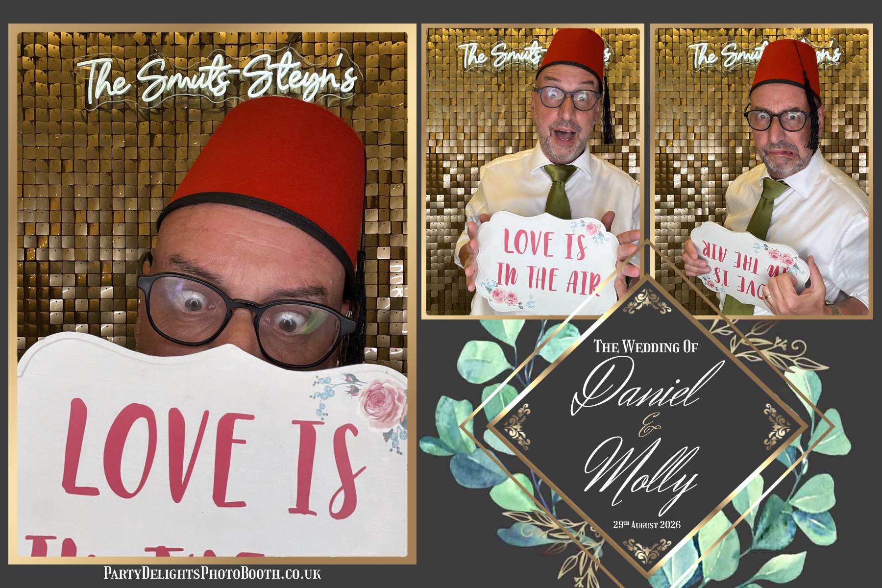 Molly and Daniels Wedding | View more photos from the event at gallery.partydelightsphotobooth.co.uk/u/PartyDelightsPhotoBooth/Molly-and-Daniels-Wedding