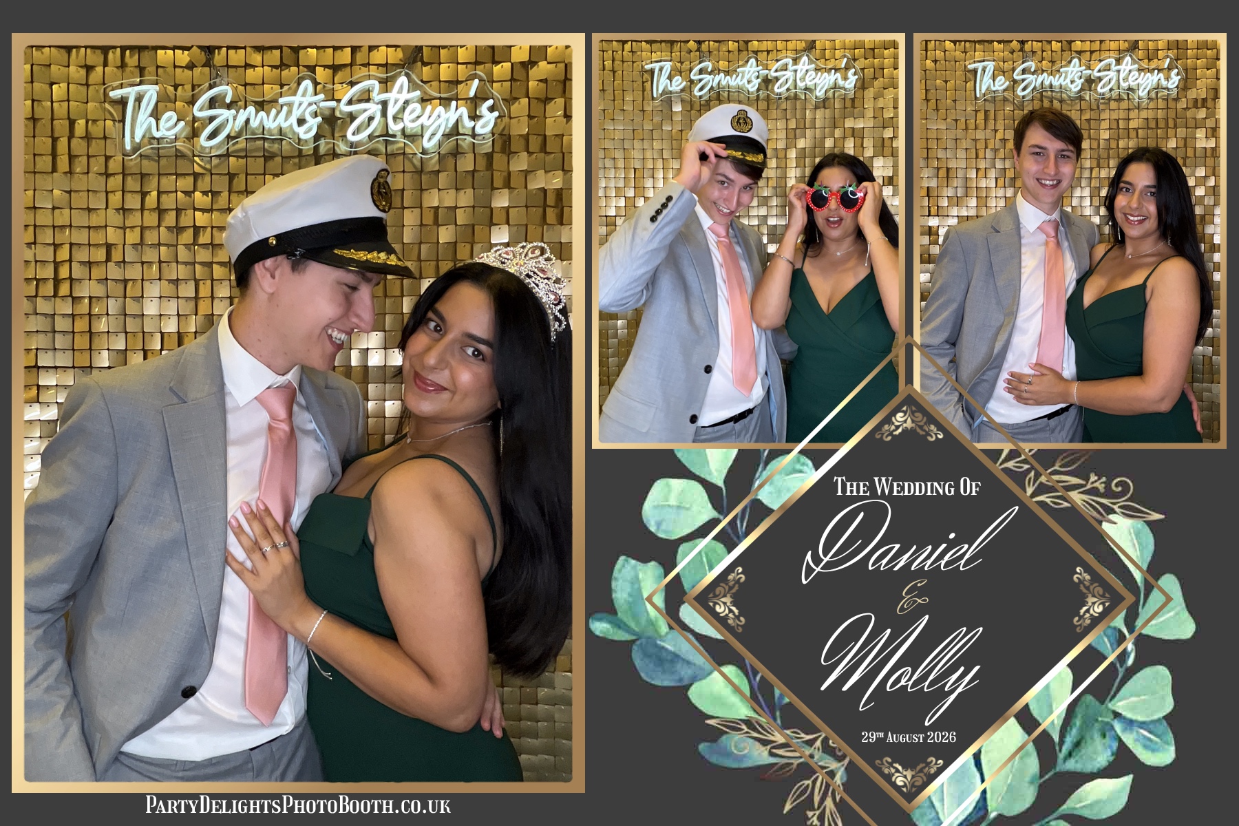 Molly and Daniels Wedding | View more photos from the event at gallery.partydelightsphotobooth.co.uk/u/PartyDelightsPhotoBooth/Molly-and-Daniels-Wedding