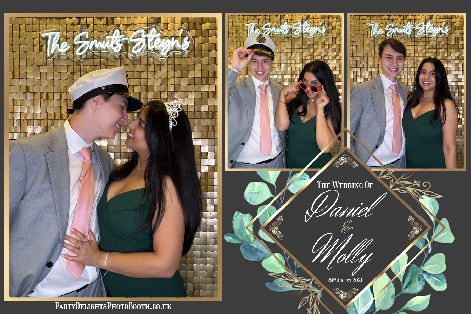 Molly and Daniels Wedding | View more photos from the event at gallery.partydelightsphotobooth.co.uk/u/PartyDelightsPhotoBooth/Molly-and-Daniels-Wedding