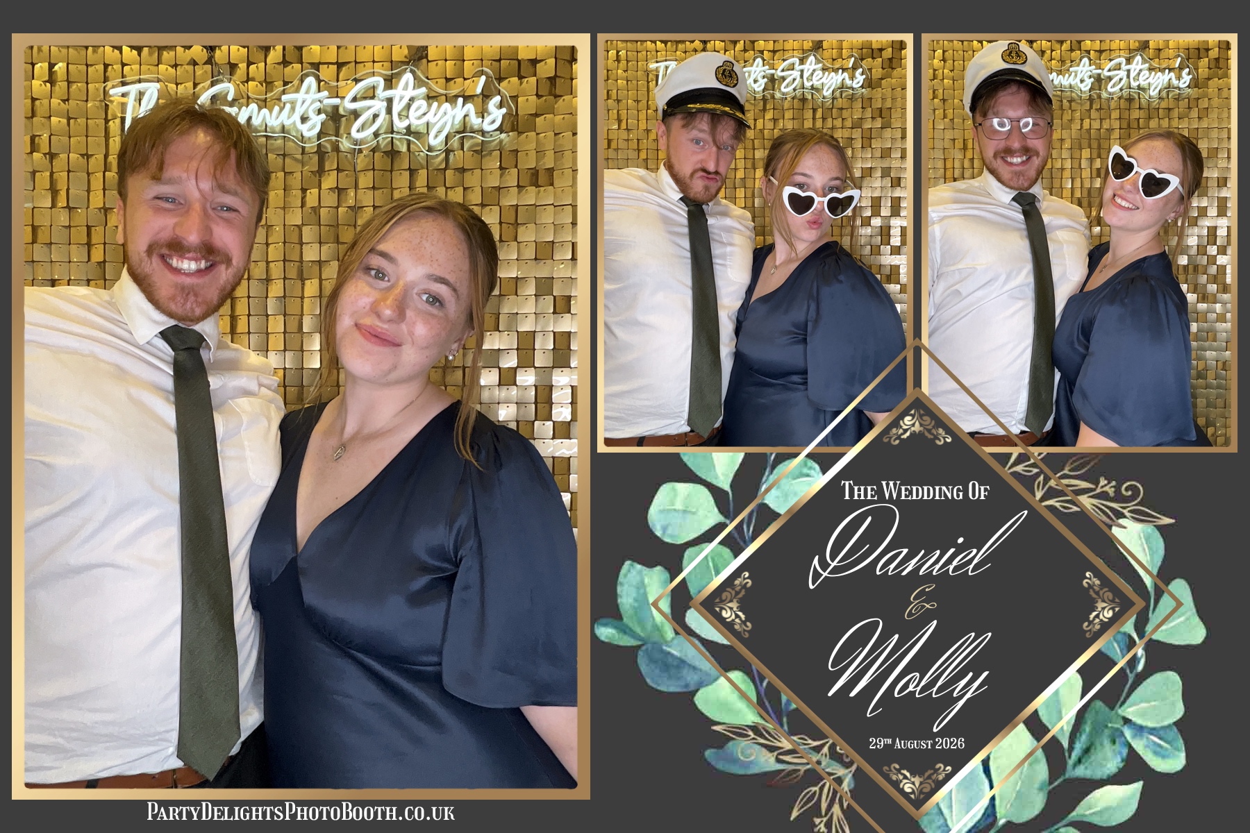 Molly and Daniels Wedding | View more photos from the event at gallery.partydelightsphotobooth.co.uk/u/PartyDelightsPhotoBooth/Molly-and-Daniels-Wedding
