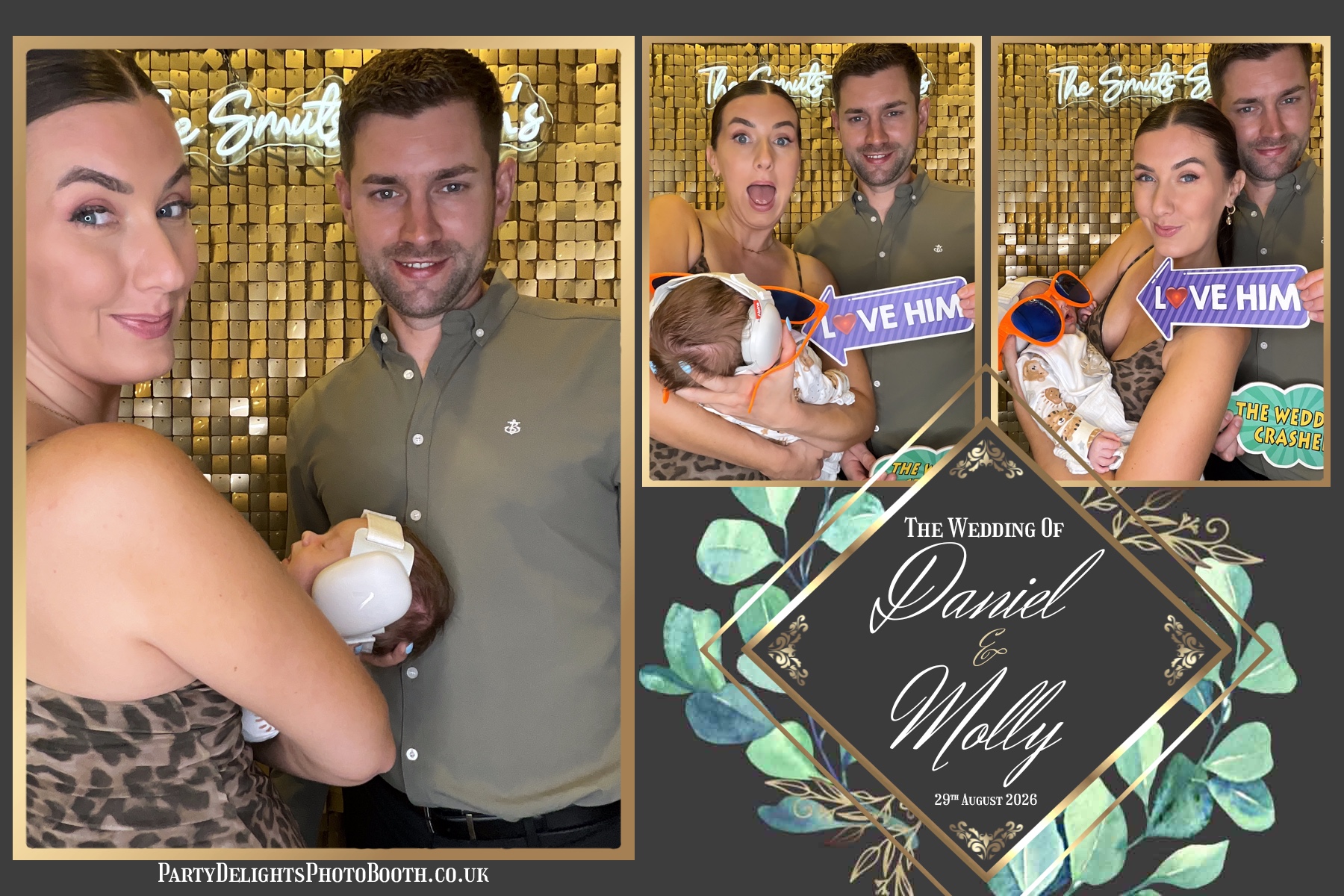 Molly and Daniels Wedding | View more photos from the event at gallery.partydelightsphotobooth.co.uk/u/PartyDelightsPhotoBooth/Molly-and-Daniels-Wedding