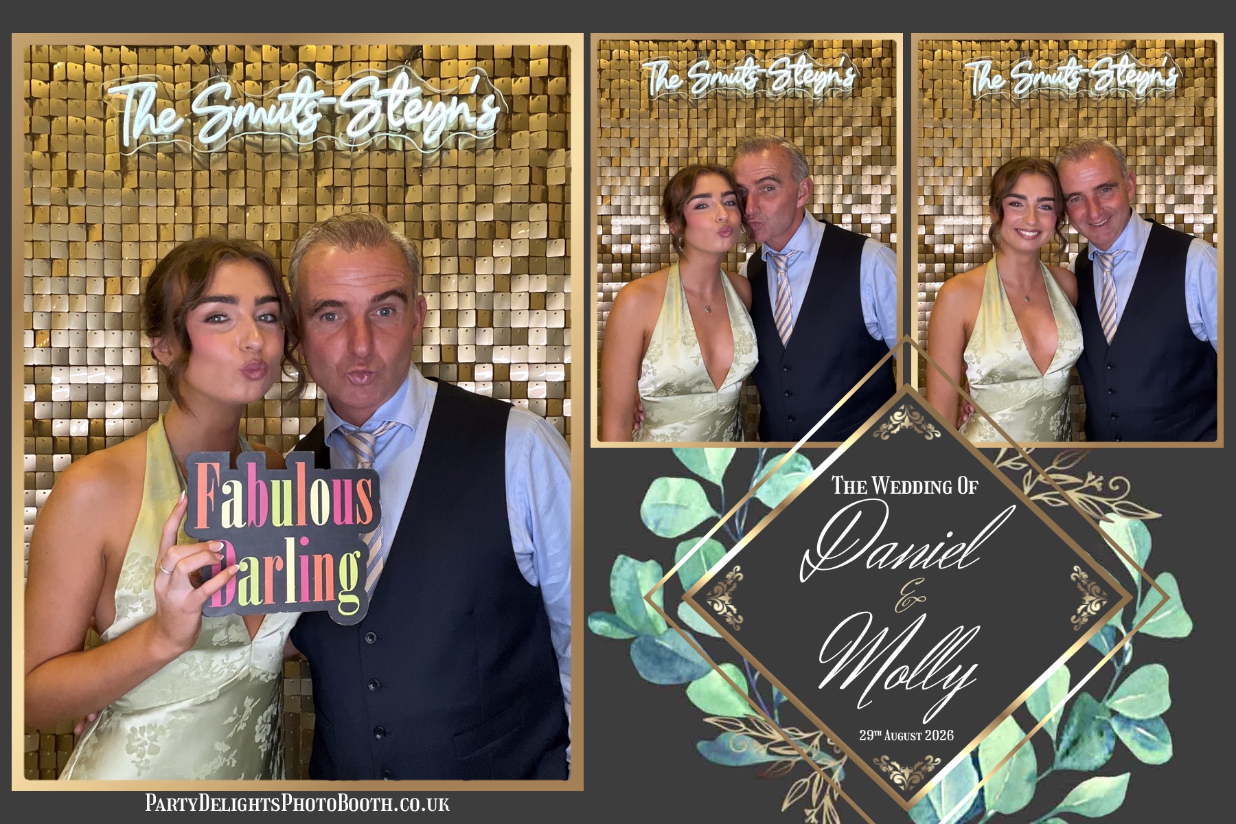 Molly and Daniels Wedding | View more photos from the event at gallery.partydelightsphotobooth.co.uk/u/PartyDelightsPhotoBooth/Molly-and-Daniels-Wedding