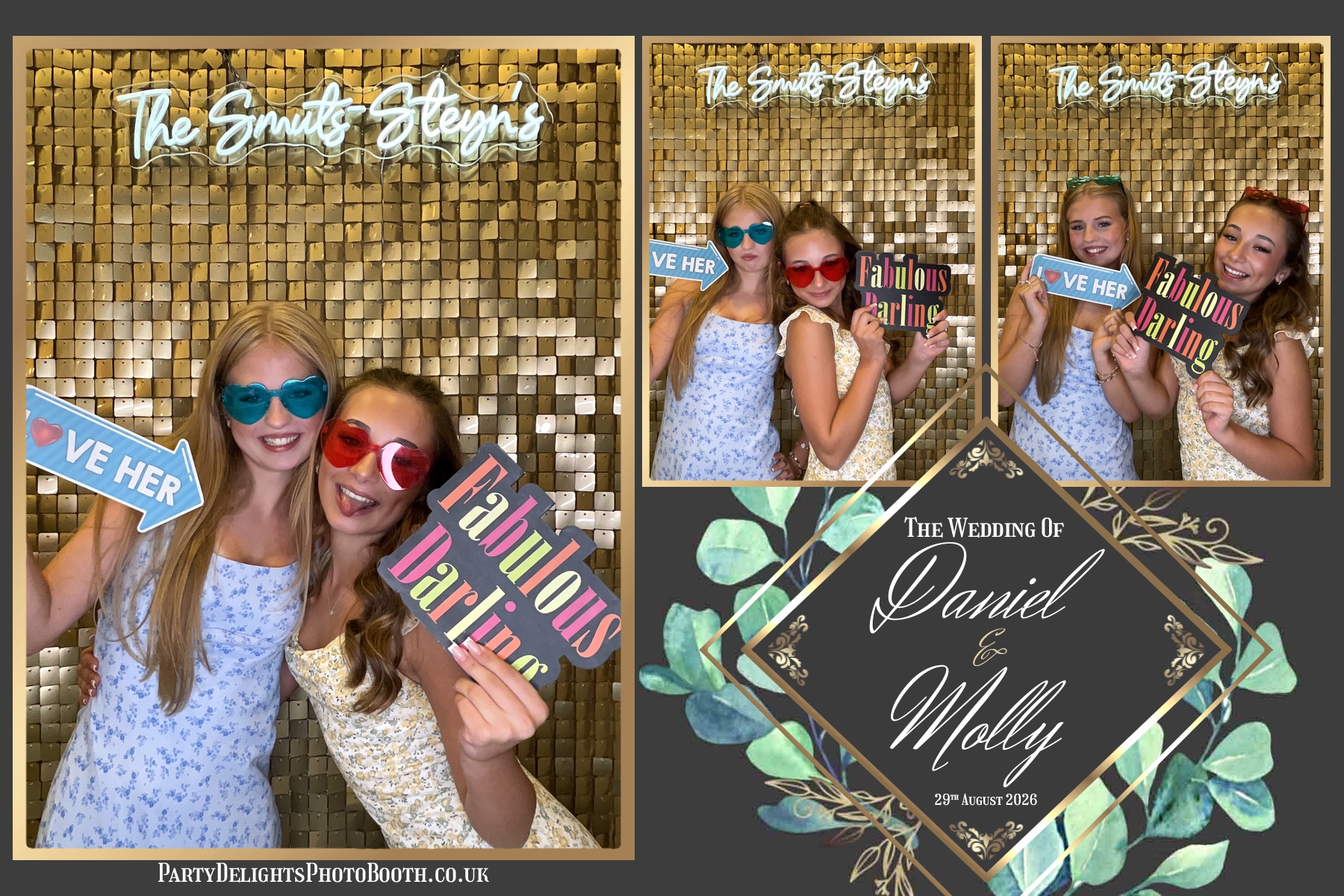 Molly and Daniels Wedding | View more photos from the event at gallery.partydelightsphotobooth.co.uk/u/PartyDelightsPhotoBooth/Molly-and-Daniels-Wedding