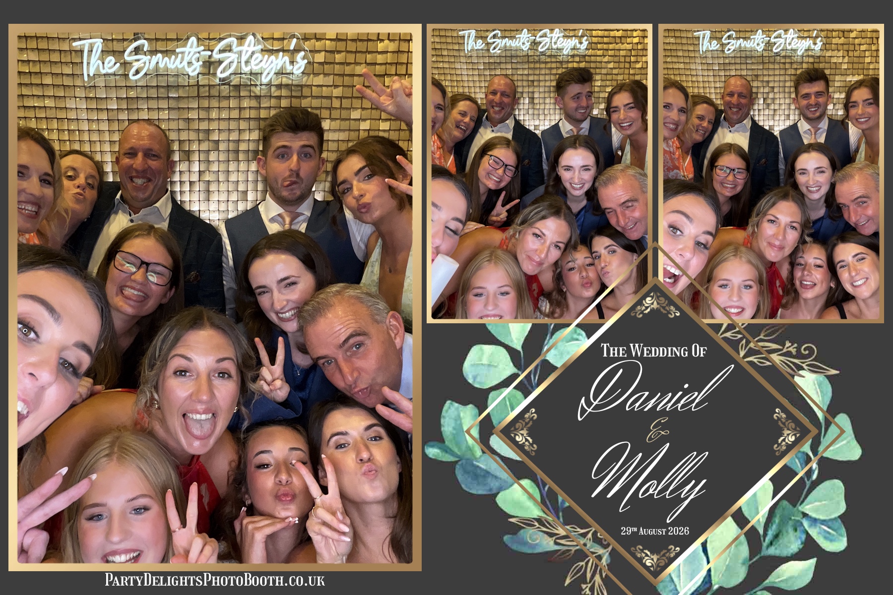 Molly and Daniels Wedding | View more photos from the event at gallery.partydelightsphotobooth.co.uk/u/PartyDelightsPhotoBooth/Molly-and-Daniels-Wedding