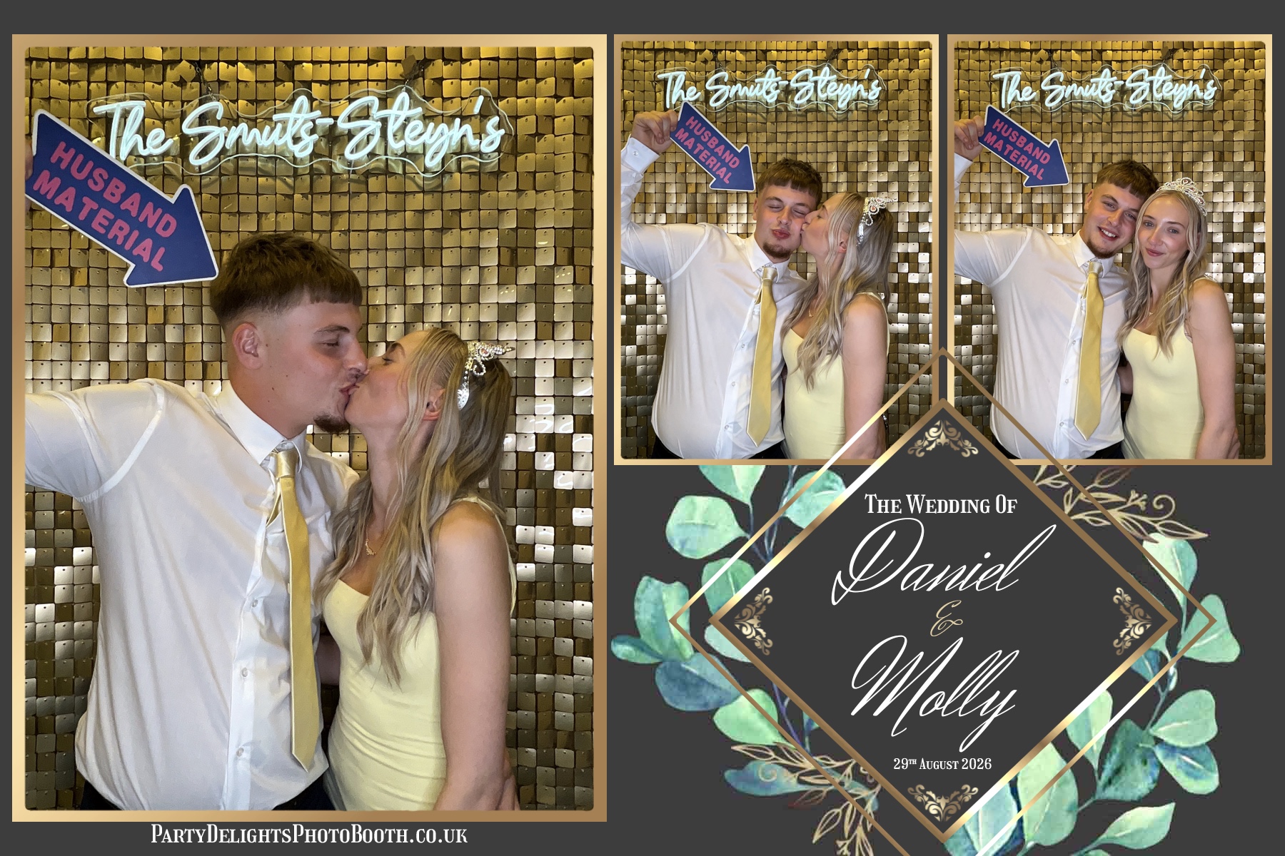 Molly and Daniels Wedding | View more photos from the event at gallery.partydelightsphotobooth.co.uk/u/PartyDelightsPhotoBooth/Molly-and-Daniels-Wedding