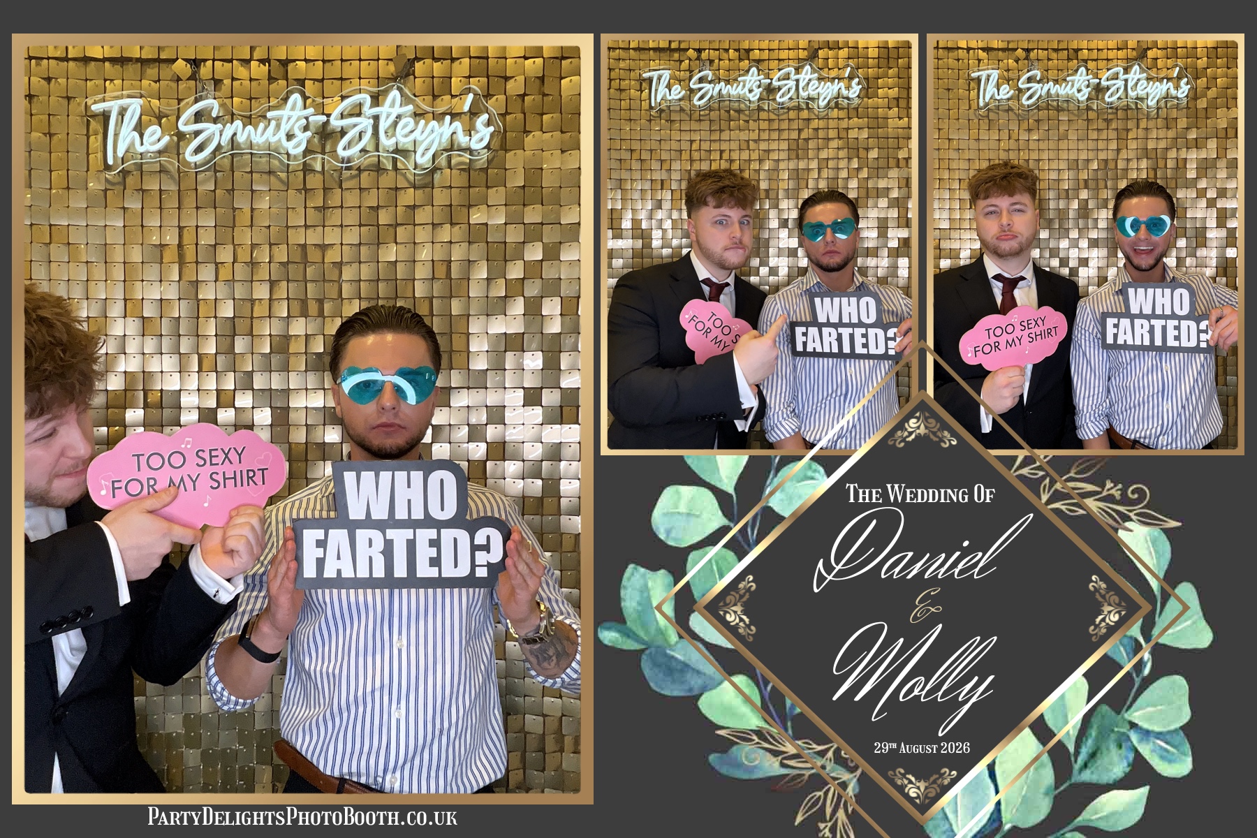 Molly and Daniels Wedding | View more photos from the event at gallery.partydelightsphotobooth.co.uk/u/PartyDelightsPhotoBooth/Molly-and-Daniels-Wedding