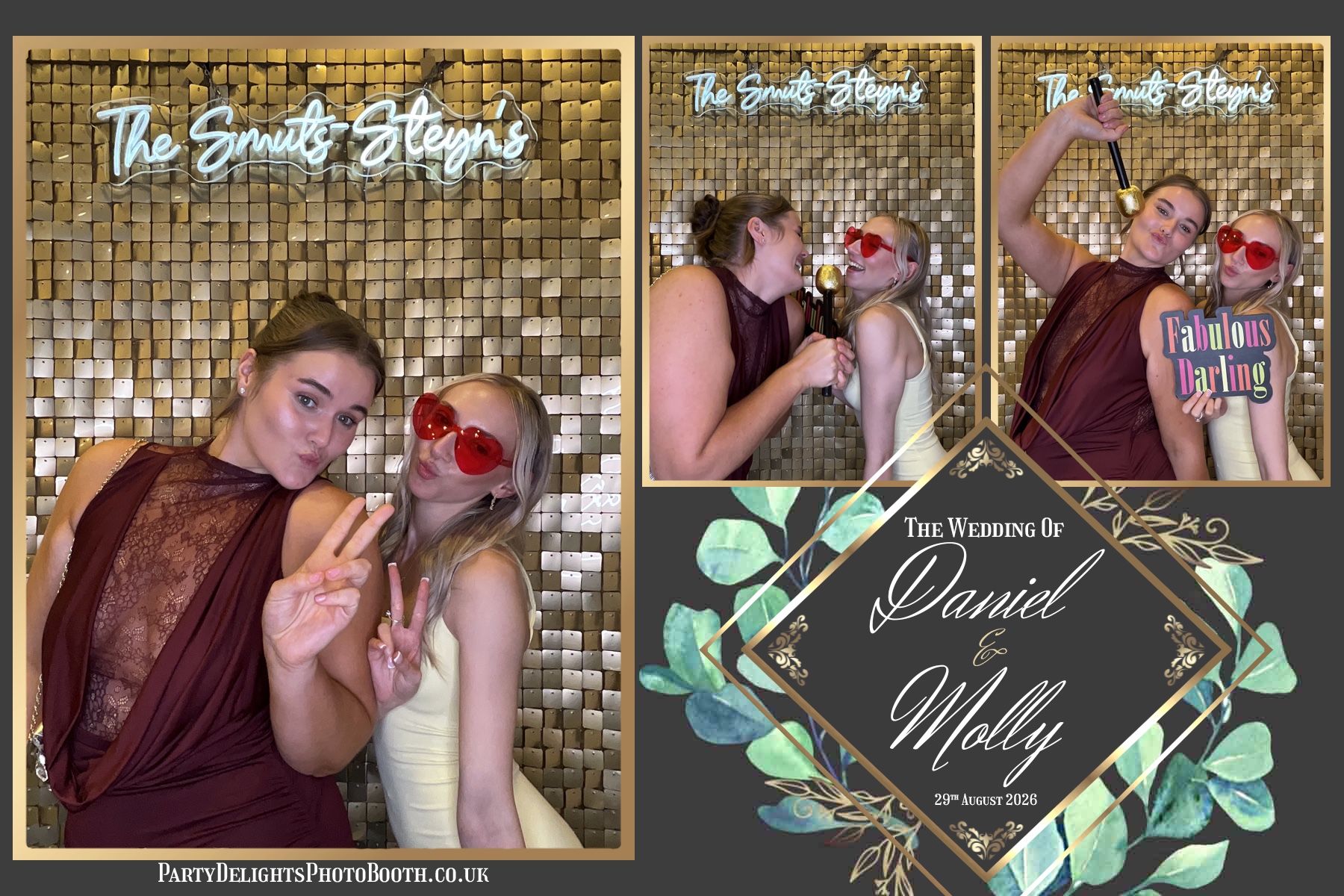 Molly and Daniels Wedding | View more photos from the event at gallery.partydelightsphotobooth.co.uk/u/PartyDelightsPhotoBooth/Molly-and-Daniels-Wedding