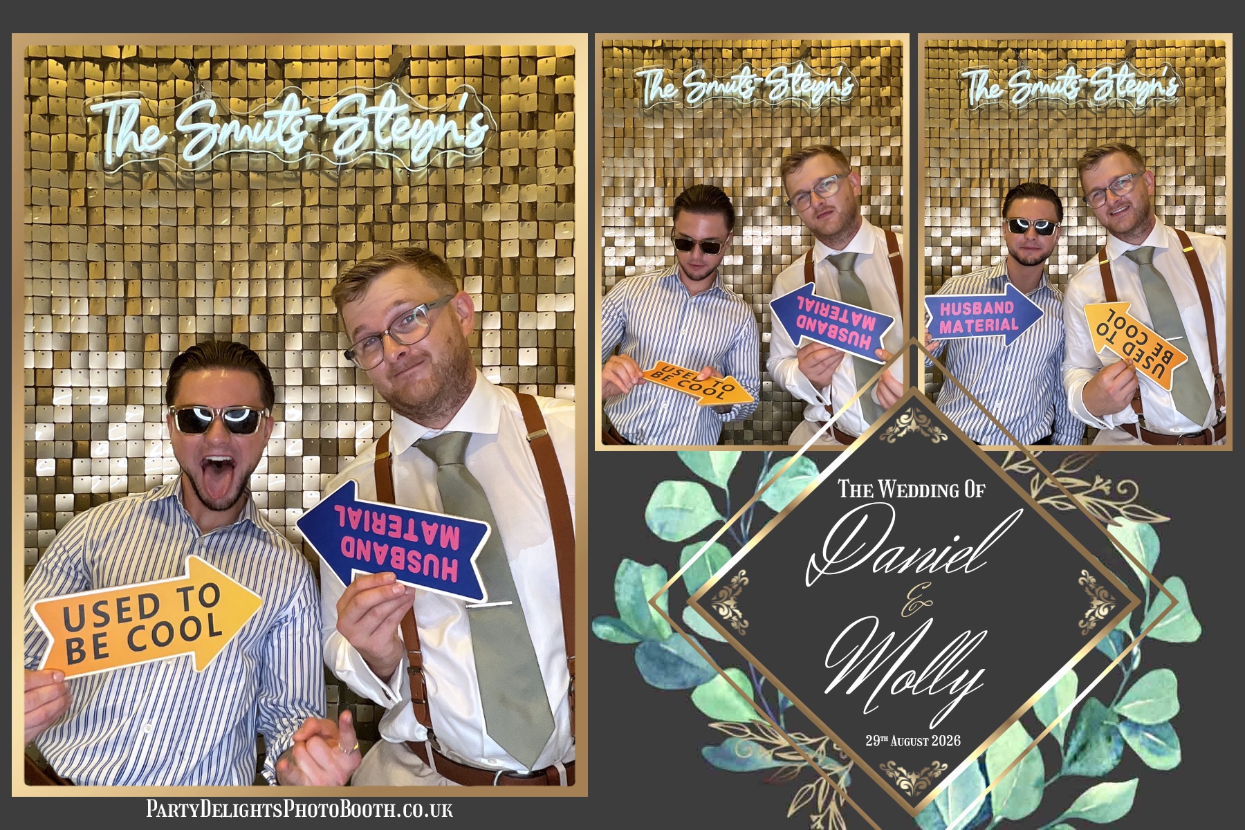 Molly and Daniels Wedding | View more photos from the event at gallery.partydelightsphotobooth.co.uk/u/PartyDelightsPhotoBooth/Molly-and-Daniels-Wedding