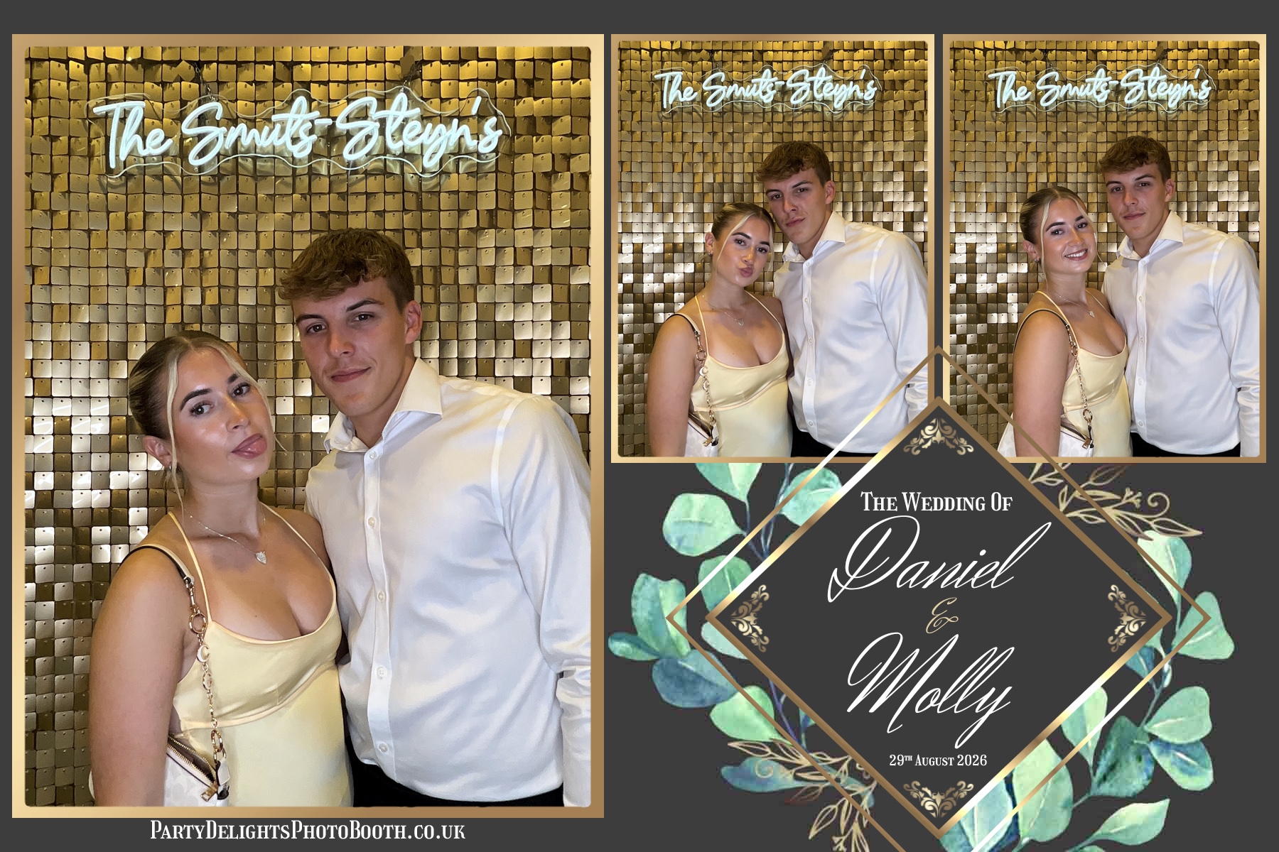 Molly and Daniels Wedding | View more photos from the event at gallery.partydelightsphotobooth.co.uk/u/PartyDelightsPhotoBooth/Molly-and-Daniels-Wedding