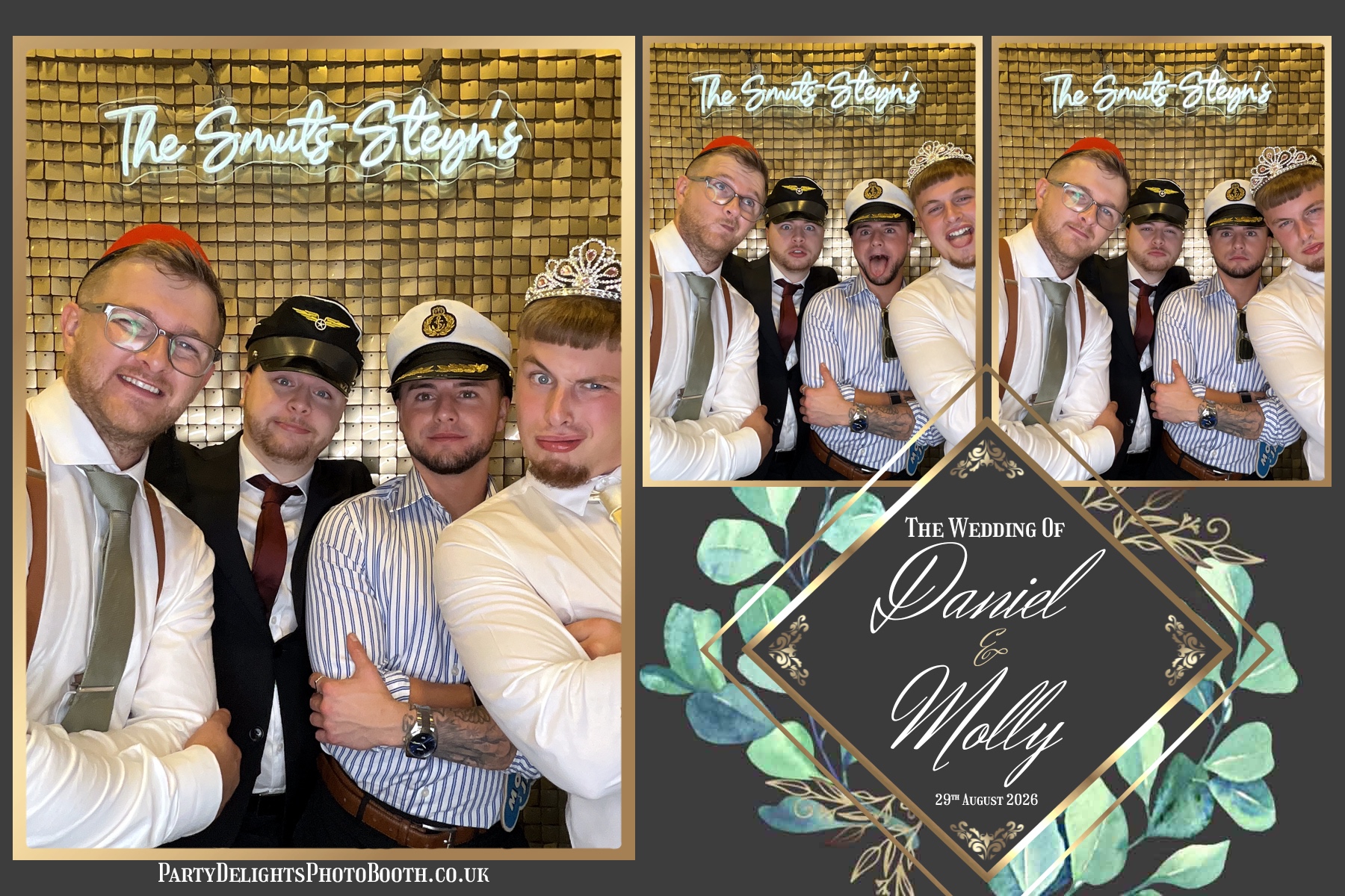 Molly and Daniels Wedding | View more photos from the event at gallery.partydelightsphotobooth.co.uk/u/PartyDelightsPhotoBooth/Molly-and-Daniels-Wedding