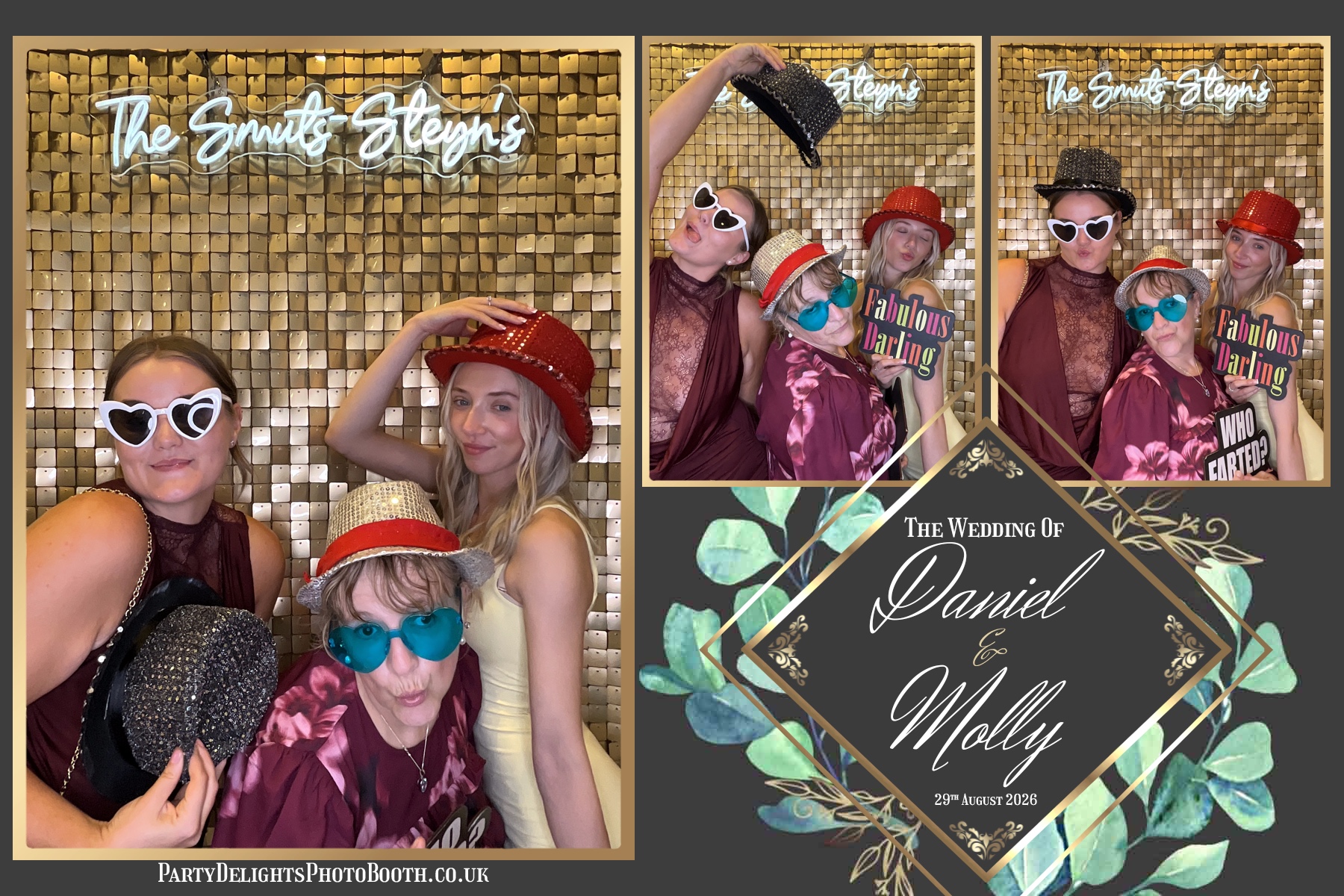 Molly and Daniels Wedding | View more photos from the event at gallery.partydelightsphotobooth.co.uk/u/PartyDelightsPhotoBooth/Molly-and-Daniels-Wedding
