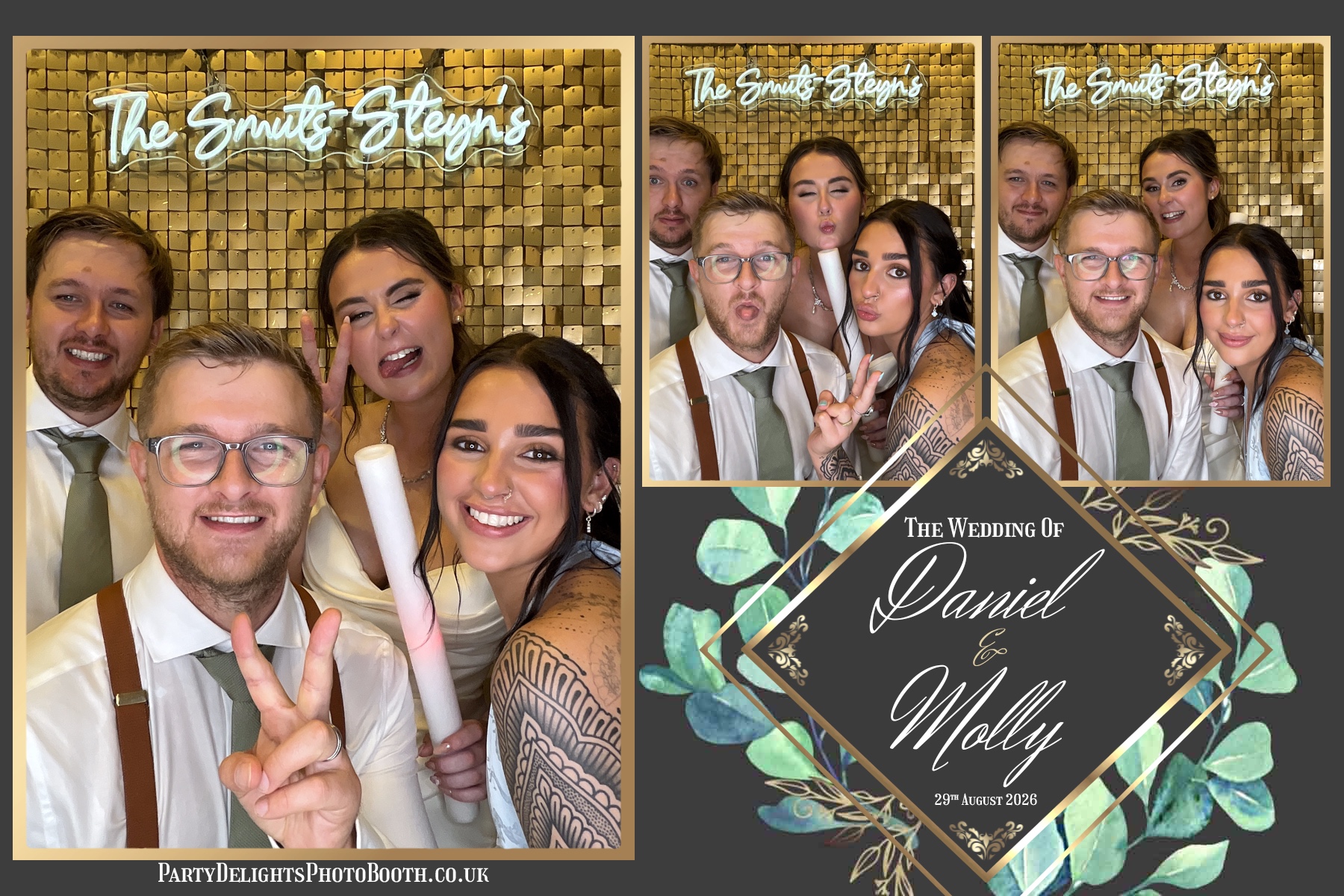 Molly and Daniels Wedding | View more photos from the event at gallery.partydelightsphotobooth.co.uk/u/PartyDelightsPhotoBooth/Molly-and-Daniels-Wedding