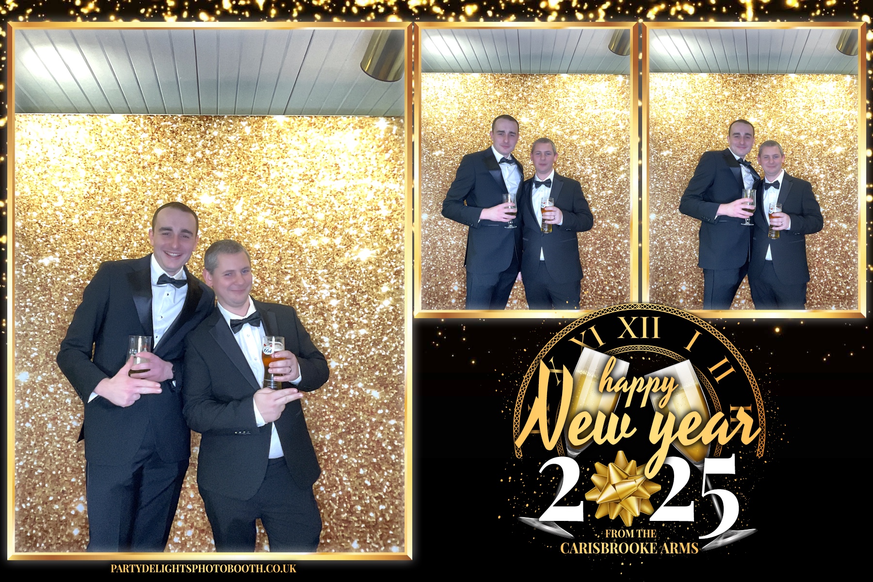 New Year's Eve/Black Tie Event | View more photos from the event at gallery.partydelightsphotobooth.co.uk/u/PartyDelightsPhotoBooth/New-Years-EveBlack-Tie-Event