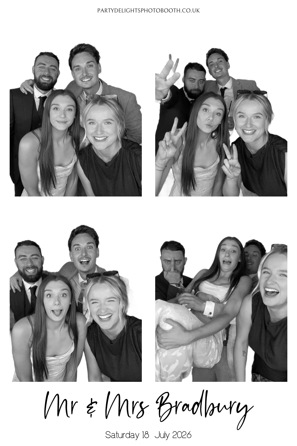 Nic & Abi's Wedding | View more photos from the event at gallery.partydelightsphotobooth.co.uk/u/PartyDelightsPhotoBooth/Nic-Abis-Wedding