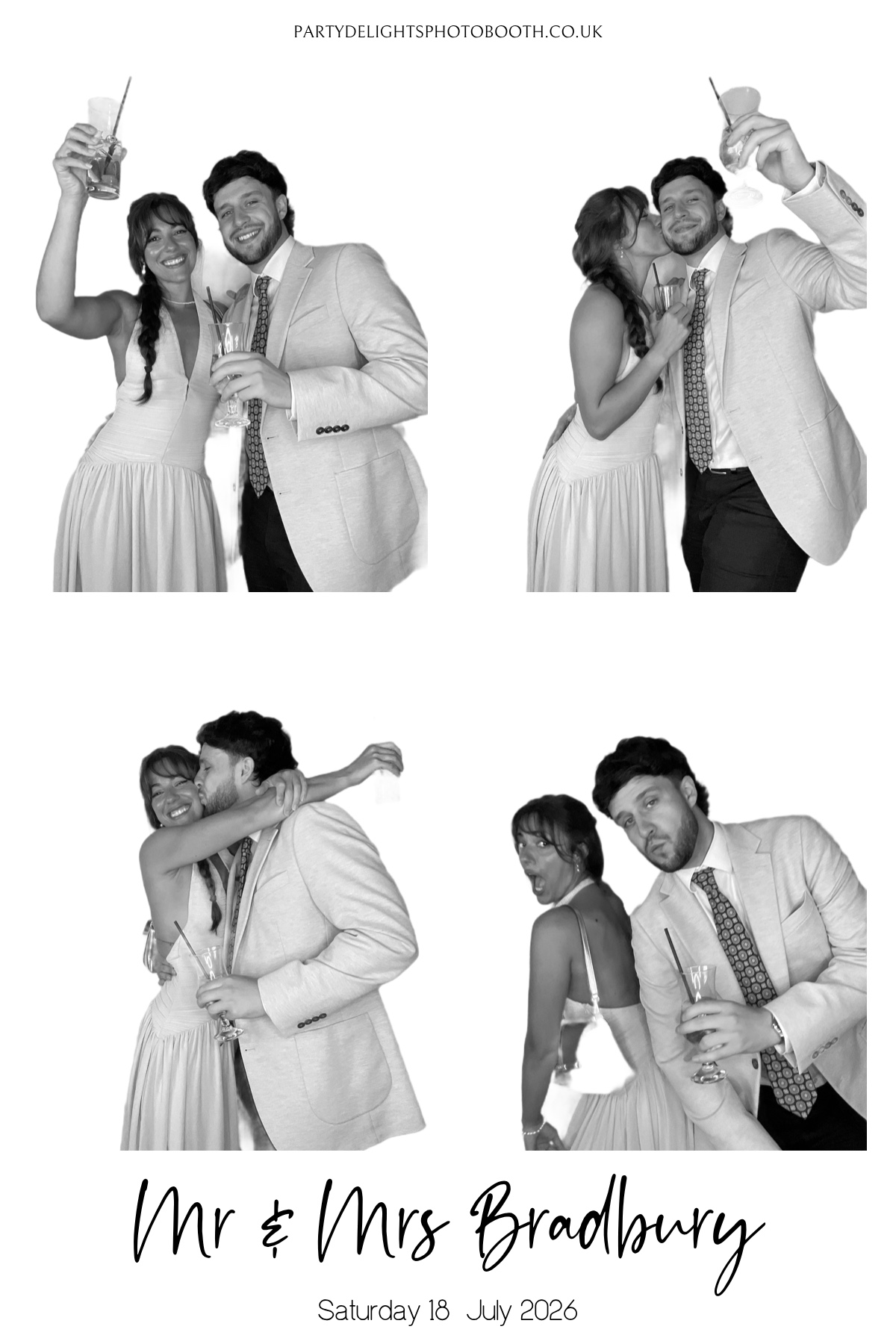 Nic & Abi's Wedding | View more photos from the event at gallery.partydelightsphotobooth.co.uk/u/PartyDelightsPhotoBooth/Nic-Abis-Wedding