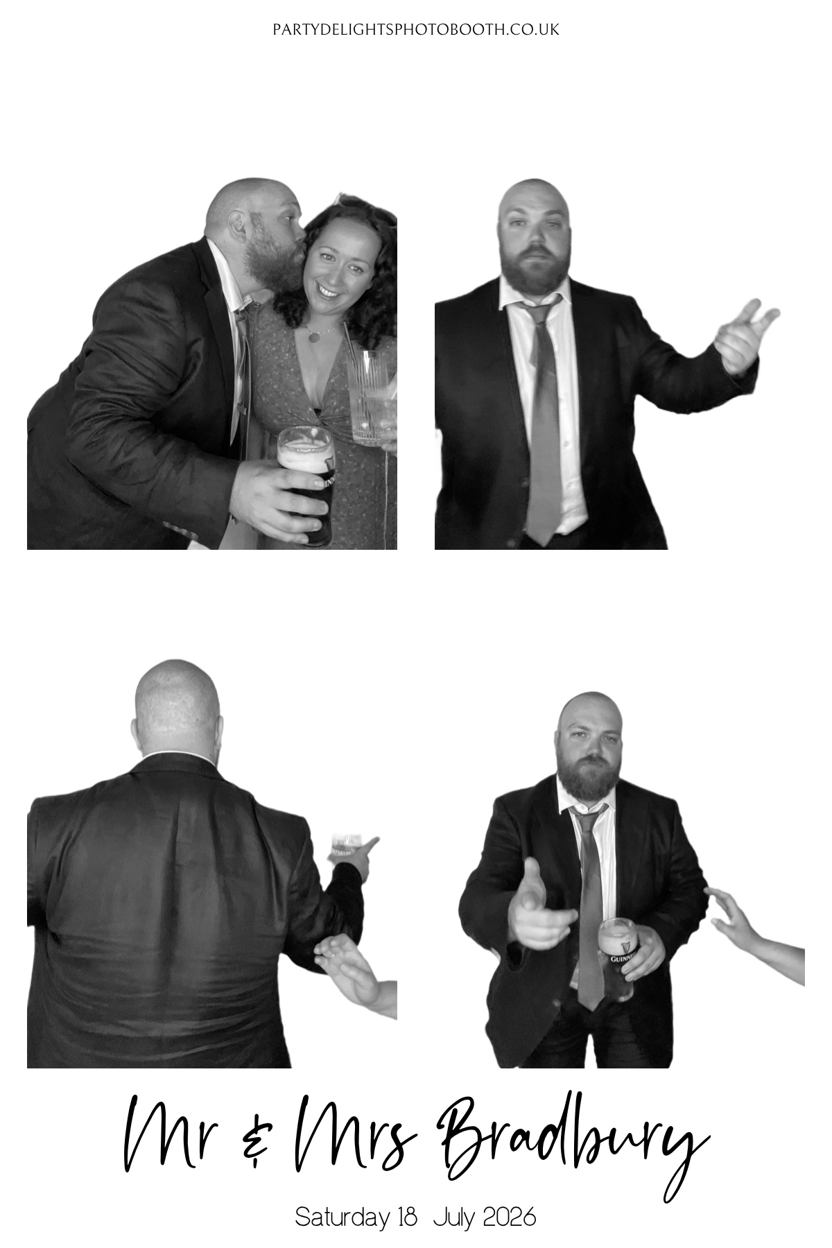 Nic & Abi's Wedding | View more photos from the event at gallery.partydelightsphotobooth.co.uk/u/PartyDelightsPhotoBooth/Nic-Abis-Wedding