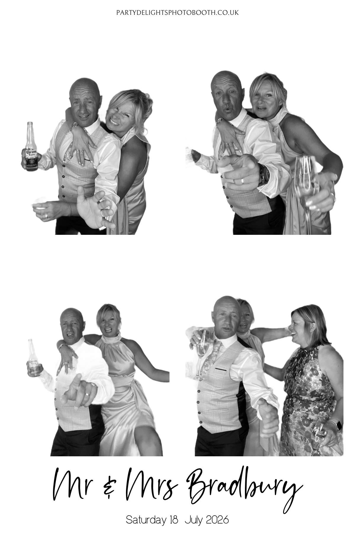 Nic & Abi's Wedding | View more photos from the event at gallery.partydelightsphotobooth.co.uk/u/PartyDelightsPhotoBooth/Nic-Abis-Wedding
