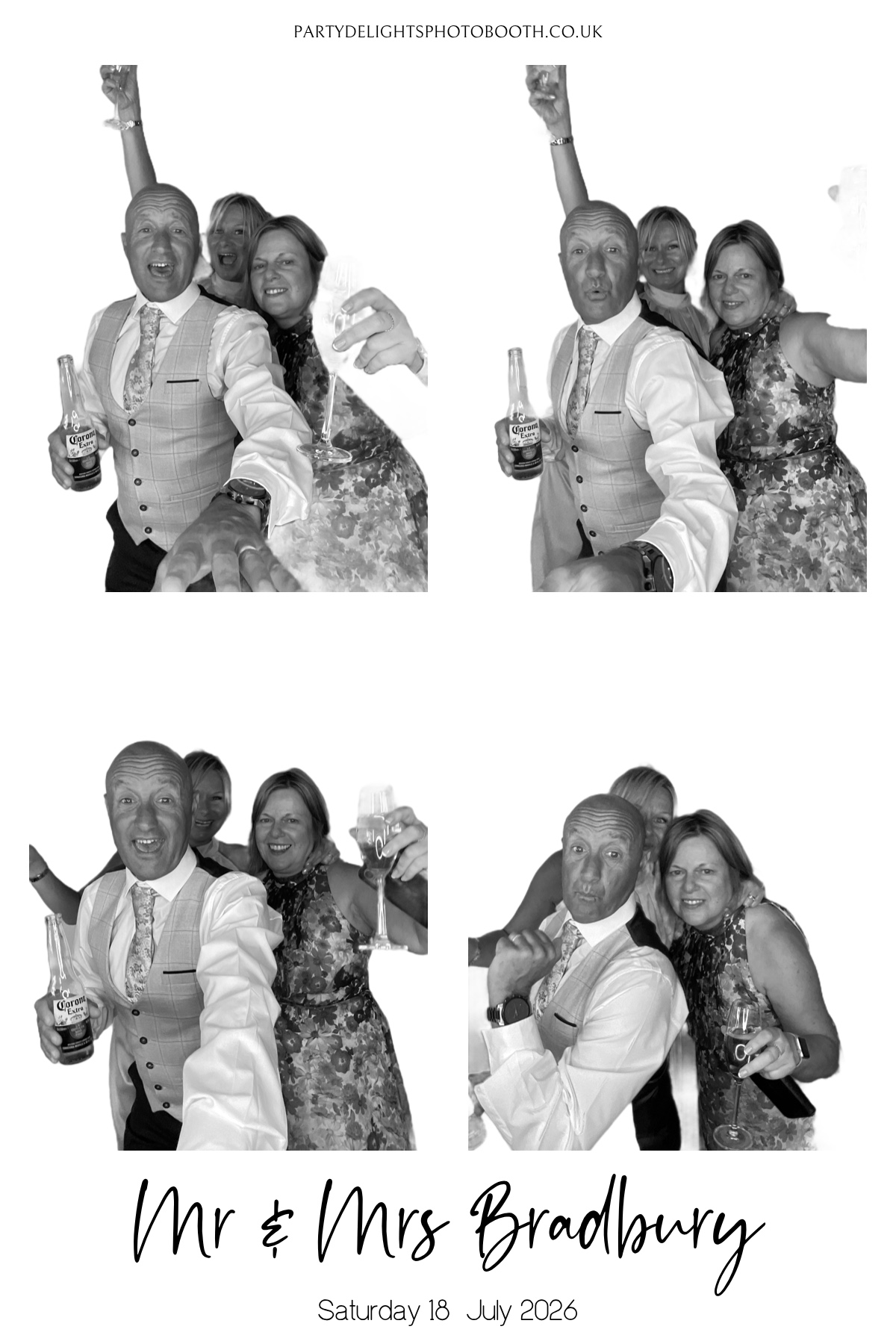 Nic & Abi's Wedding | View more photos from the event at gallery.partydelightsphotobooth.co.uk/u/PartyDelightsPhotoBooth/Nic-Abis-Wedding