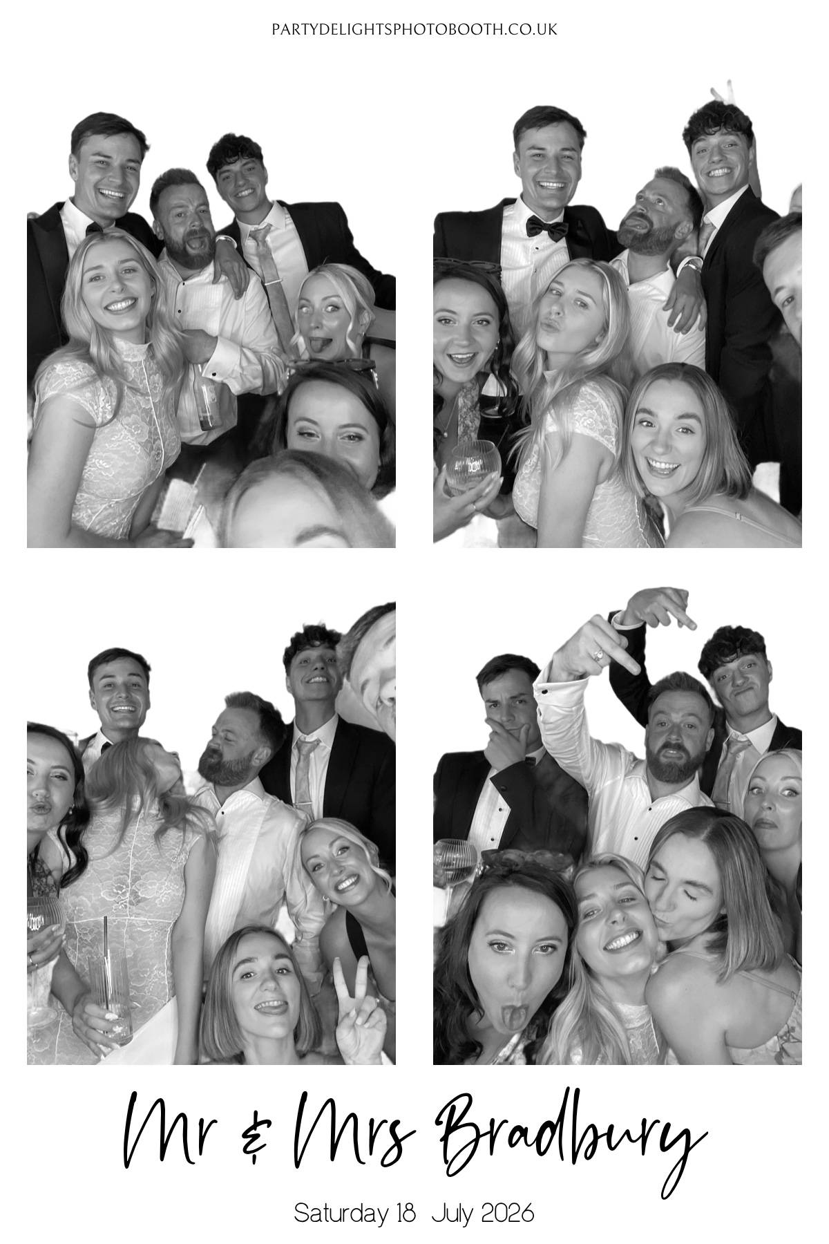 Nic & Abi's Wedding | View more photos from the event at gallery.partydelightsphotobooth.co.uk/u/PartyDelightsPhotoBooth/Nic-Abis-Wedding