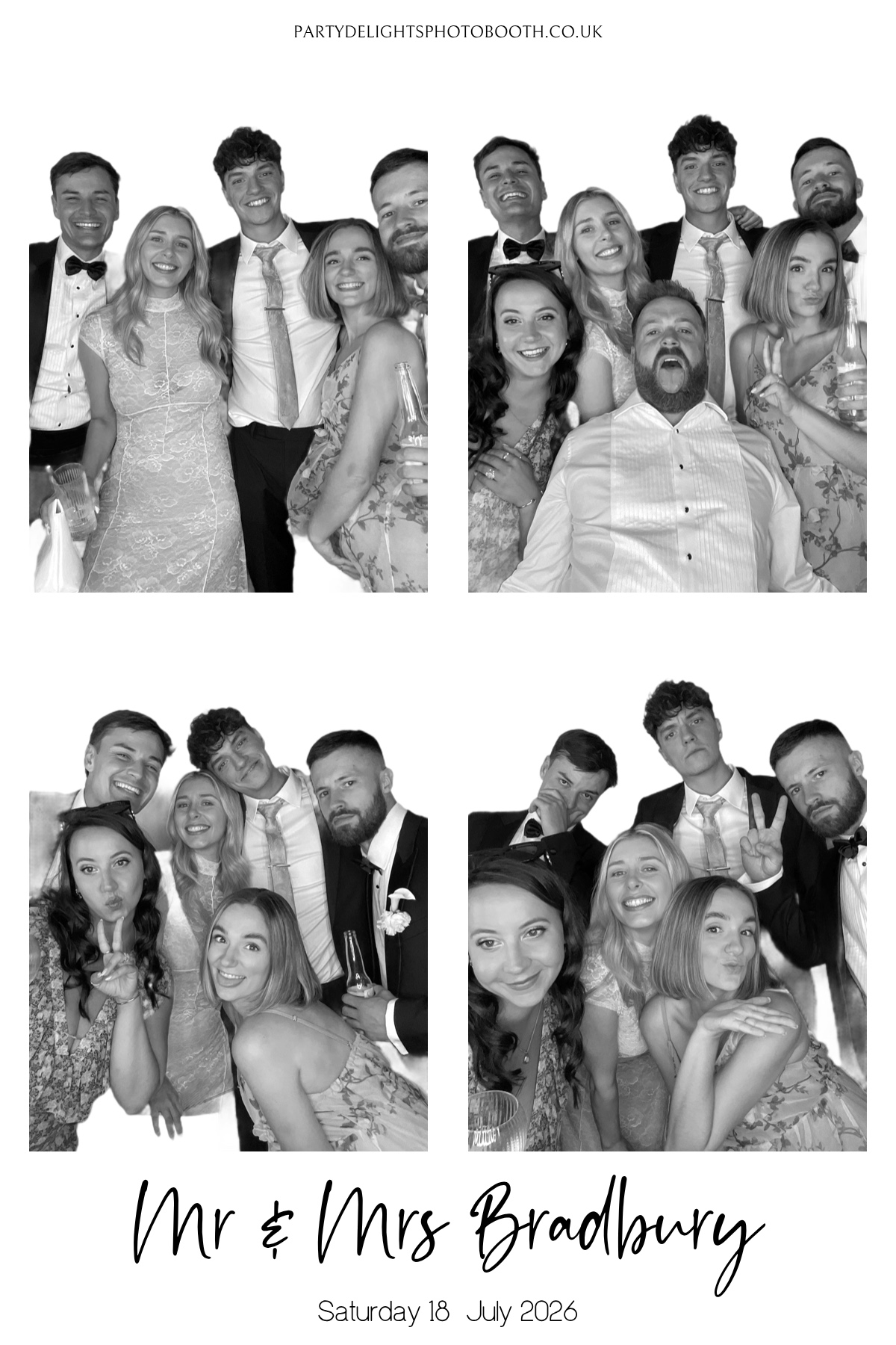 Nic & Abi's Wedding | View more photos from the event at gallery.partydelightsphotobooth.co.uk/u/PartyDelightsPhotoBooth/Nic-Abis-Wedding