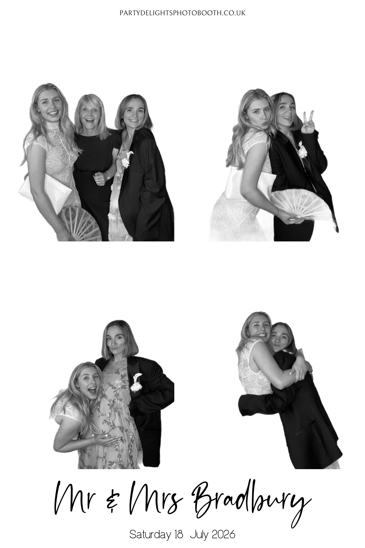 Nic & Abi's Wedding | View more photos from the event at gallery.partydelightsphotobooth.co.uk/u/PartyDelightsPhotoBooth/Nic-Abis-Wedding