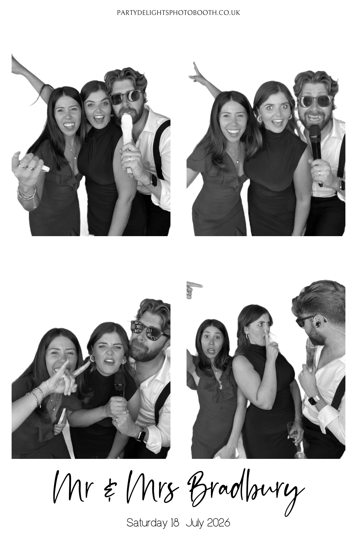 Nic & Abi's Wedding | View more photos from the event at gallery.partydelightsphotobooth.co.uk/u/PartyDelightsPhotoBooth/Nic-Abis-Wedding