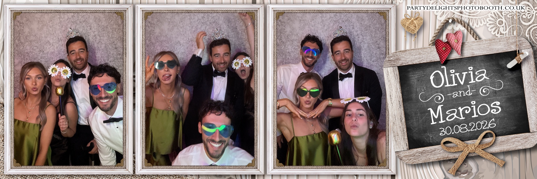 Olivia & Mario's Wedding | View more photos from the event at gallery.partydelightsphotobooth.co.uk/u/PartyDelightsPhotoBooth/Olivia-Marios-Wedding