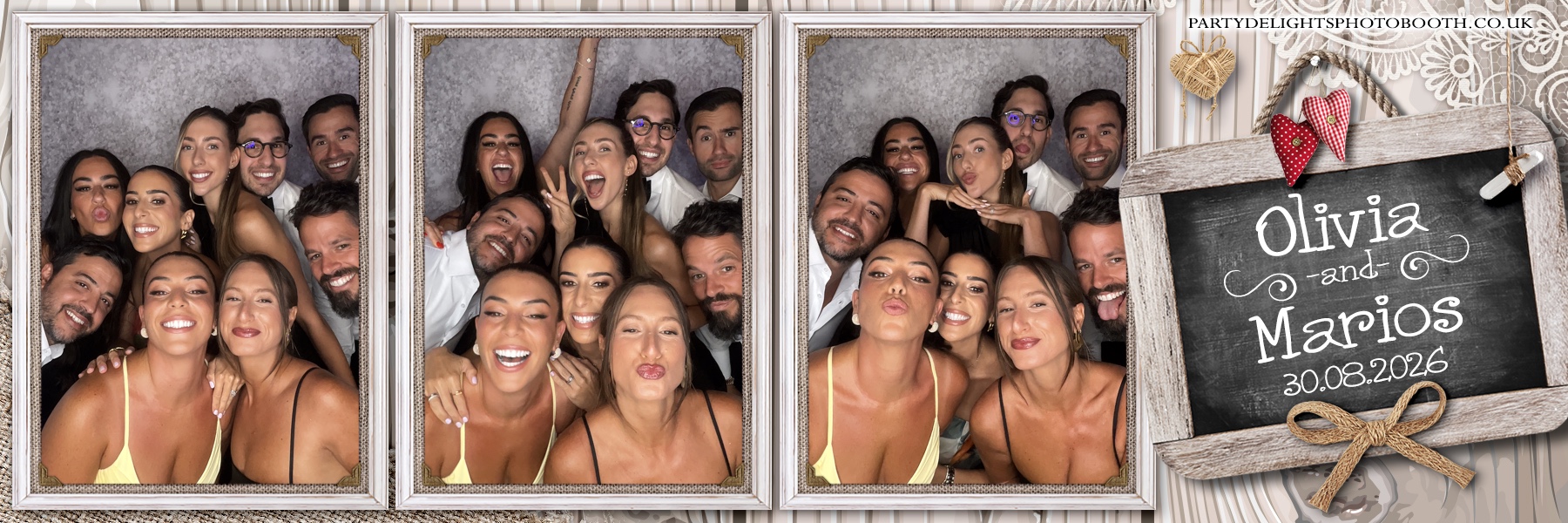 Olivia & Mario's Wedding | View more photos from the event at gallery.partydelightsphotobooth.co.uk/u/PartyDelightsPhotoBooth/Olivia-Marios-Wedding