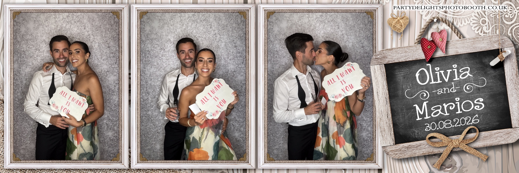 Olivia & Mario's Wedding | View more photos from the event at gallery.partydelightsphotobooth.co.uk/u/PartyDelightsPhotoBooth/Olivia-Marios-Wedding