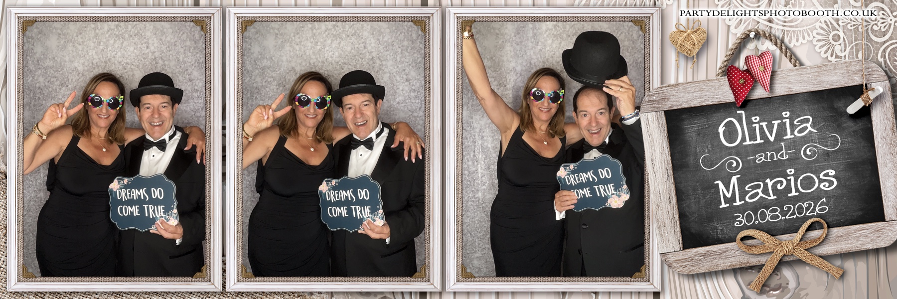 Olivia & Mario's Wedding | View more photos from the event at gallery.partydelightsphotobooth.co.uk/u/PartyDelightsPhotoBooth/Olivia-Marios-Wedding