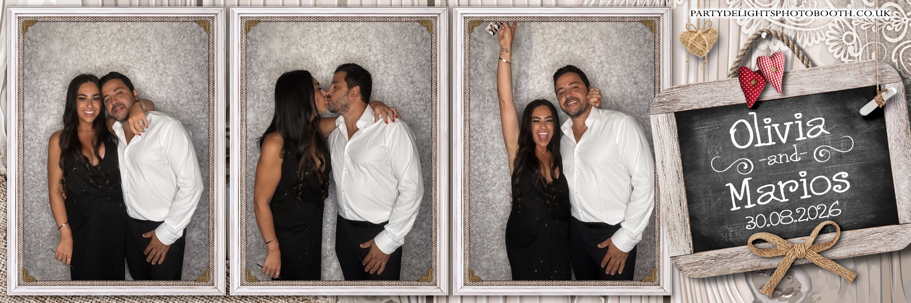 Olivia & Mario's Wedding | View more photos from the event at gallery.partydelightsphotobooth.co.uk/u/PartyDelightsPhotoBooth/Olivia-Marios-Wedding