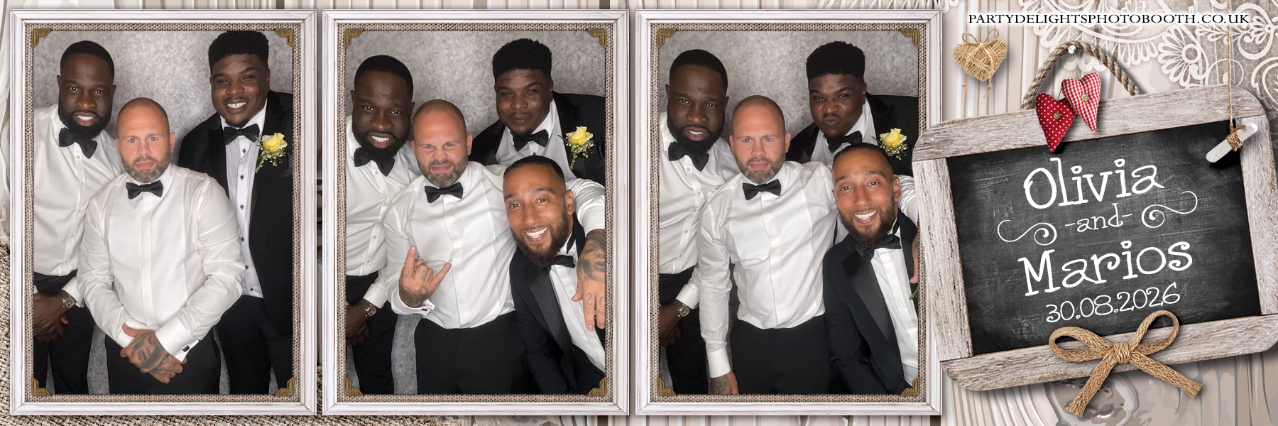 Olivia & Mario's Wedding | View more photos from the event at gallery.partydelightsphotobooth.co.uk/u/PartyDelightsPhotoBooth/Olivia-Marios-Wedding