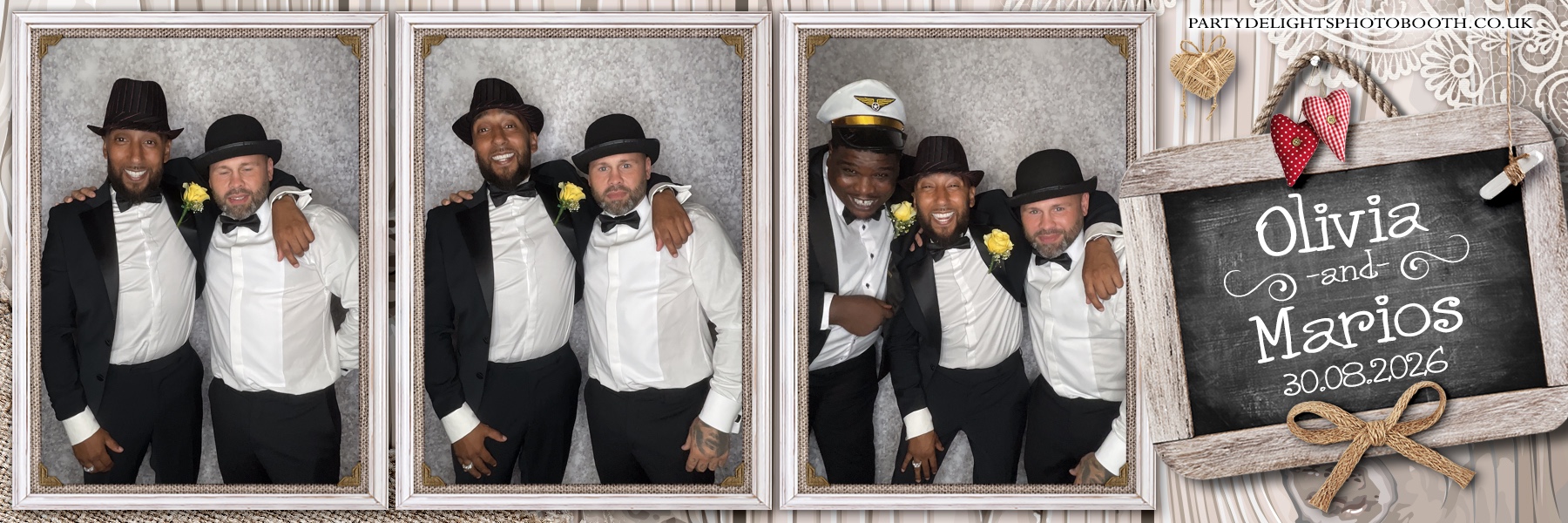 Olivia & Mario's Wedding | View more photos from the event at gallery.partydelightsphotobooth.co.uk/u/PartyDelightsPhotoBooth/Olivia-Marios-Wedding