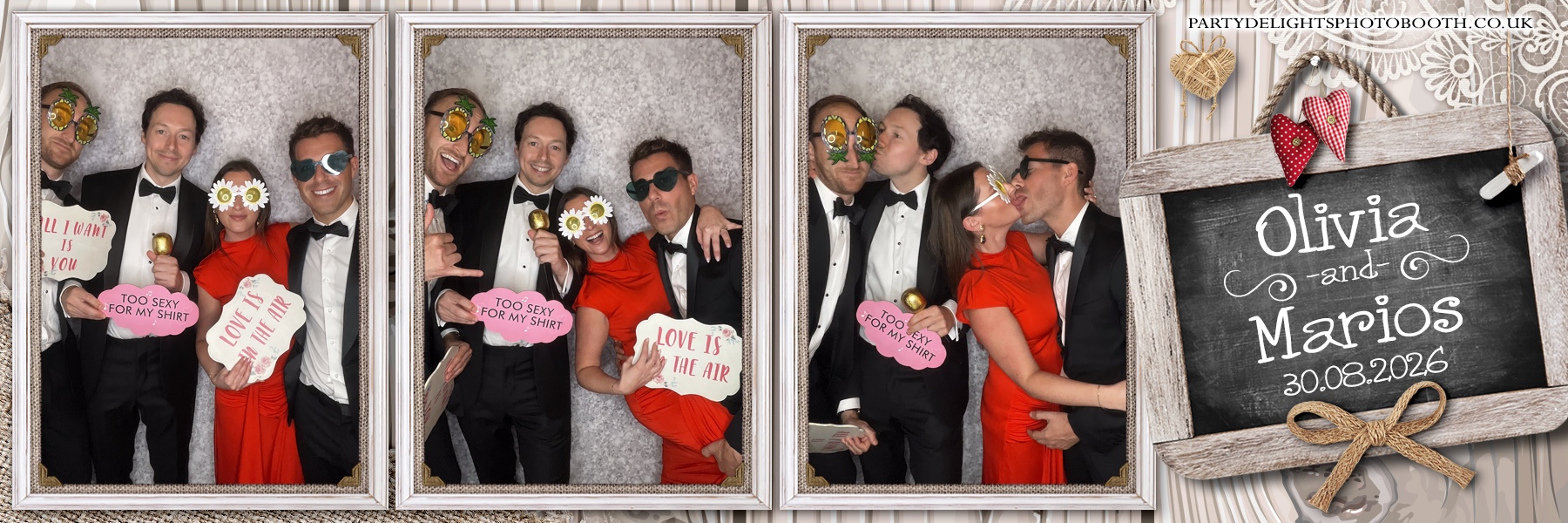 Olivia & Mario's Wedding | View more photos from the event at gallery.partydelightsphotobooth.co.uk/u/PartyDelightsPhotoBooth/Olivia-Marios-Wedding