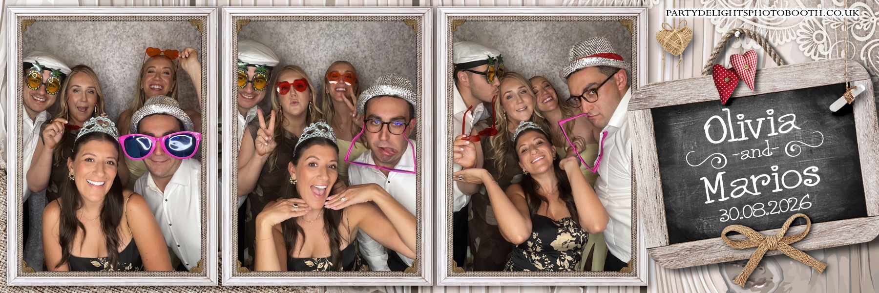 Olivia & Mario's Wedding | View more photos from the event at gallery.partydelightsphotobooth.co.uk/u/PartyDelightsPhotoBooth/Olivia-Marios-Wedding