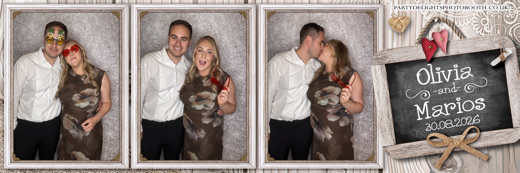 Olivia & Mario's Wedding | View more photos from the event at gallery.partydelightsphotobooth.co.uk/u/PartyDelightsPhotoBooth/Olivia-Marios-Wedding