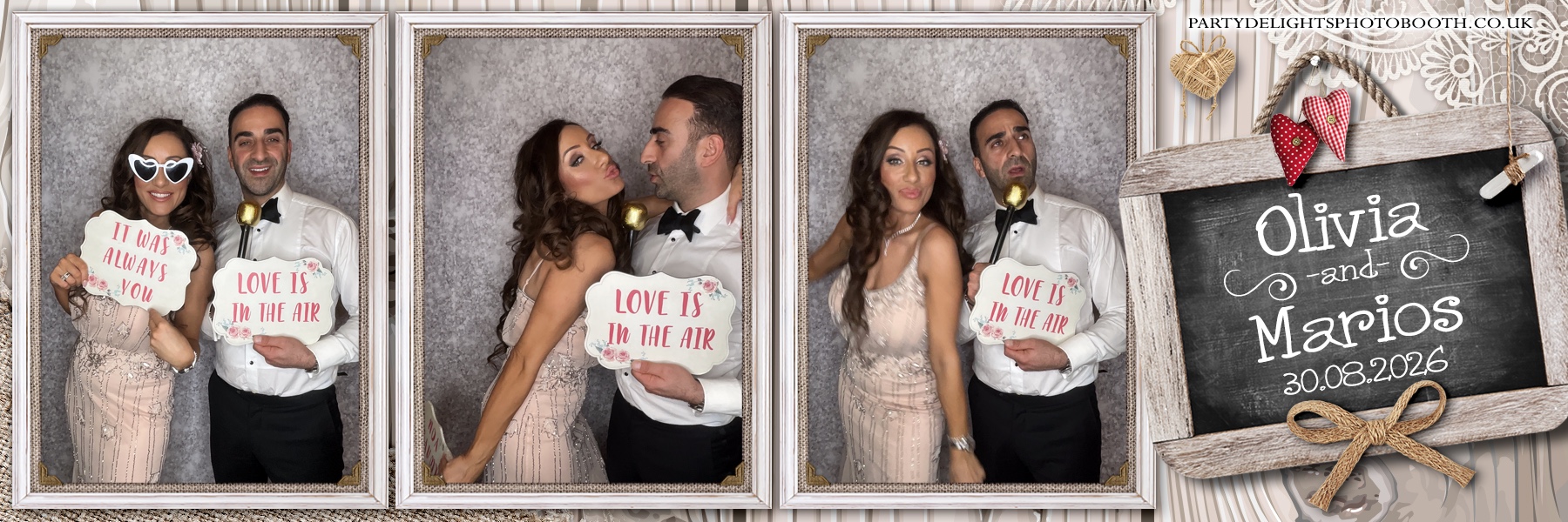 Olivia & Mario's Wedding | View more photos from the event at gallery.partydelightsphotobooth.co.uk/u/PartyDelightsPhotoBooth/Olivia-Marios-Wedding