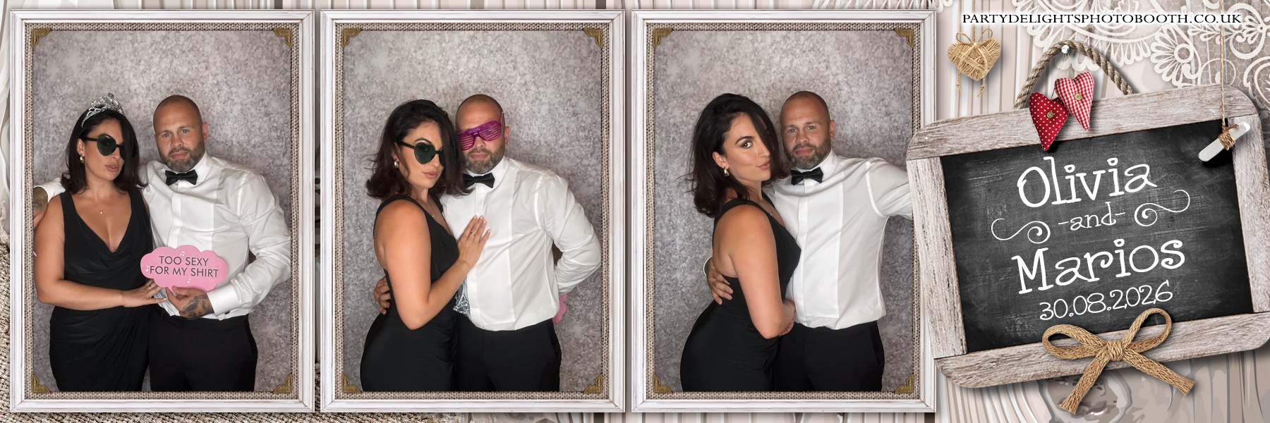 Olivia & Mario's Wedding | View more photos from the event at gallery.partydelightsphotobooth.co.uk/u/PartyDelightsPhotoBooth/Olivia-Marios-Wedding