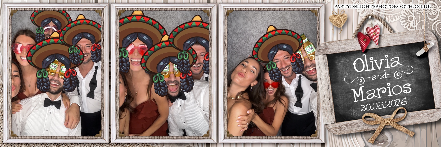 Olivia & Mario's Wedding | View more photos from the event at gallery.partydelightsphotobooth.co.uk/u/PartyDelightsPhotoBooth/Olivia-Marios-Wedding