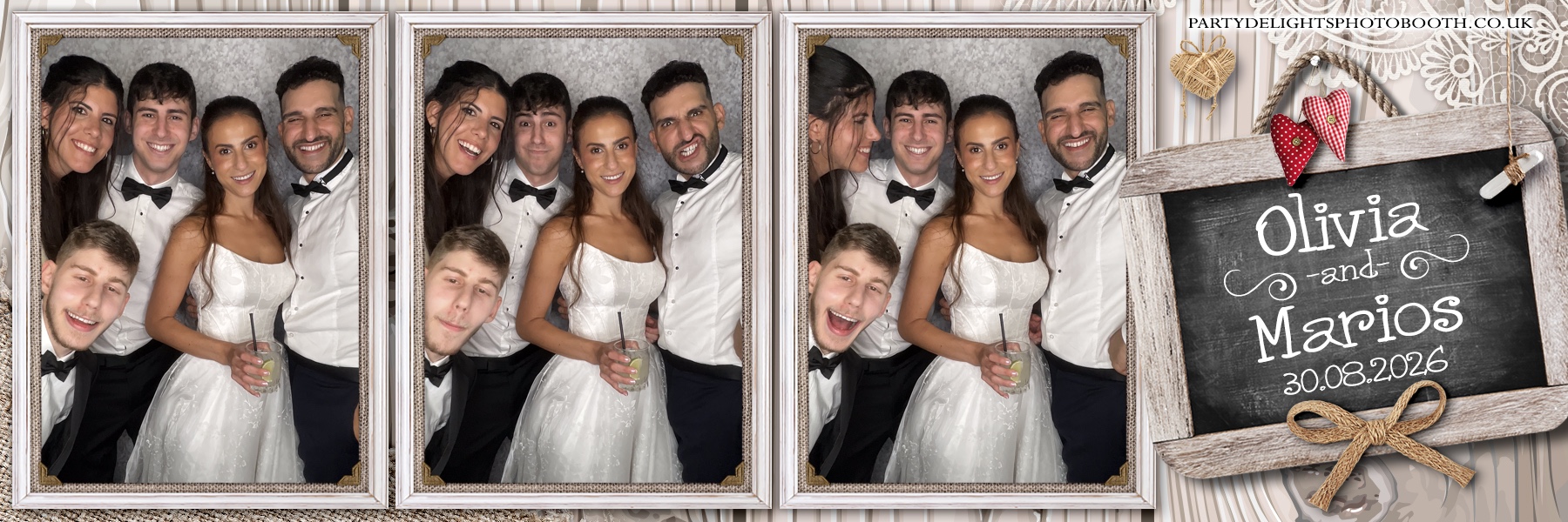 Olivia & Mario's Wedding | View more photos from the event at gallery.partydelightsphotobooth.co.uk/u/PartyDelightsPhotoBooth/Olivia-Marios-Wedding