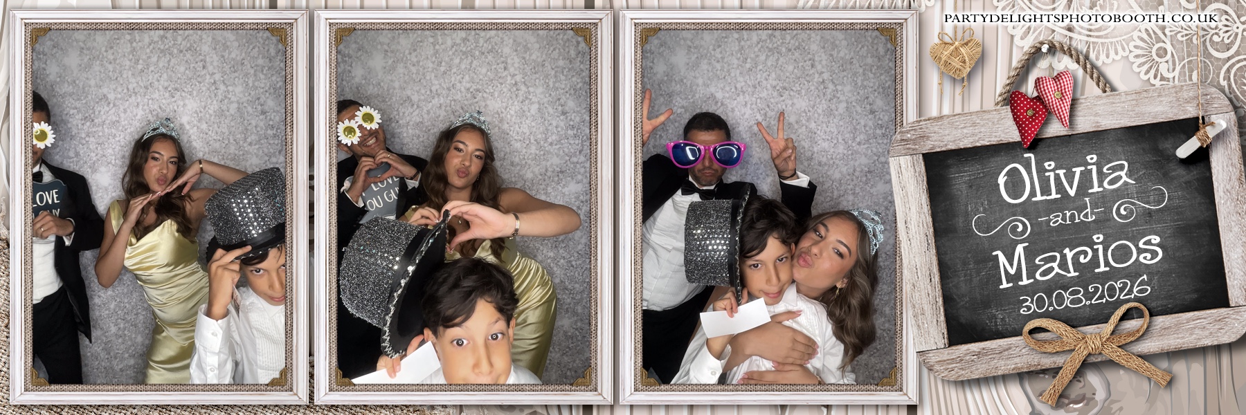 Olivia & Mario's Wedding | View more photos from the event at gallery.partydelightsphotobooth.co.uk/u/PartyDelightsPhotoBooth/Olivia-Marios-Wedding