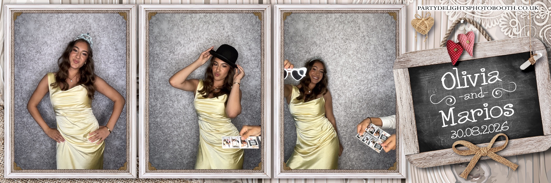 Olivia & Mario's Wedding | View more photos from the event at gallery.partydelightsphotobooth.co.uk/u/PartyDelightsPhotoBooth/Olivia-Marios-Wedding