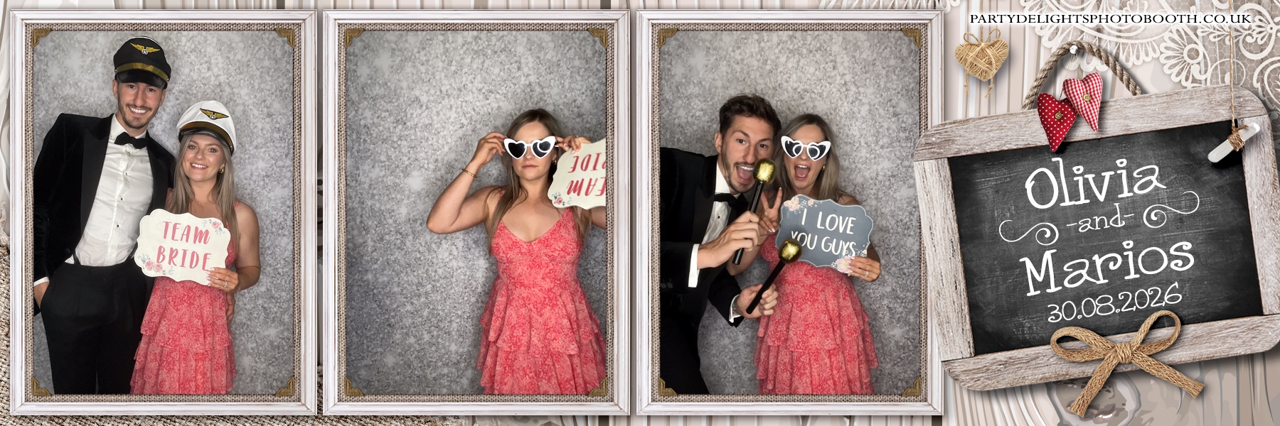 Olivia & Mario's Wedding | View more photos from the event at gallery.partydelightsphotobooth.co.uk/u/PartyDelightsPhotoBooth/Olivia-Marios-Wedding
