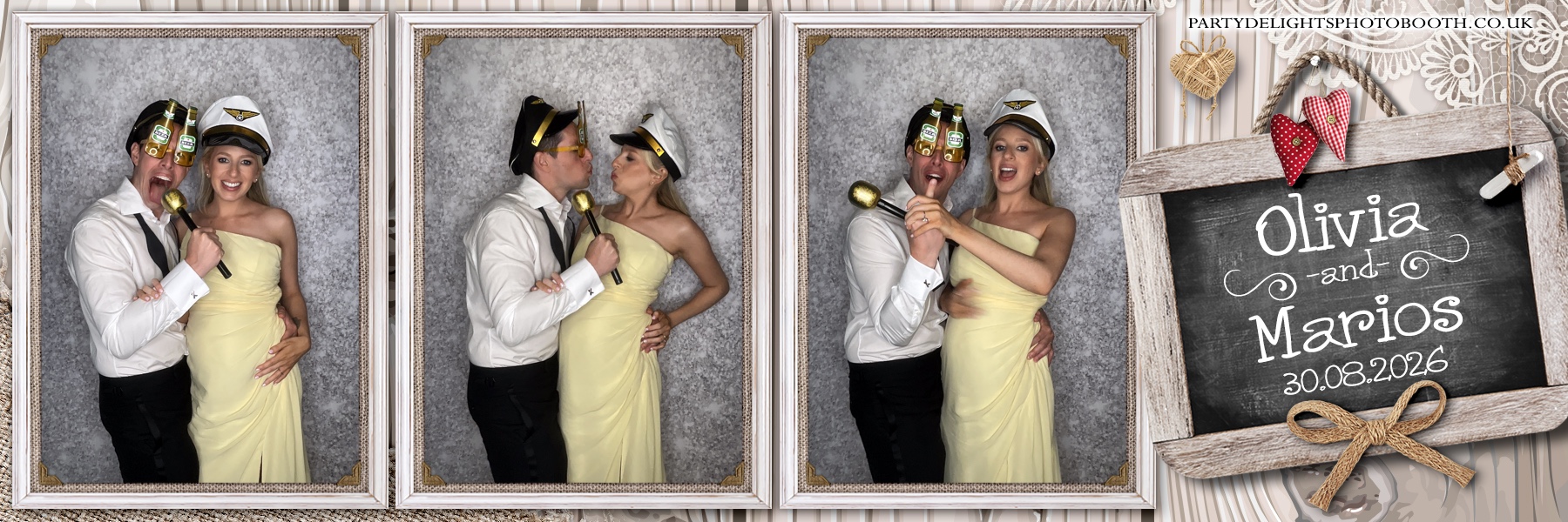 Olivia & Mario's Wedding | View more photos from the event at gallery.partydelightsphotobooth.co.uk/u/PartyDelightsPhotoBooth/Olivia-Marios-Wedding