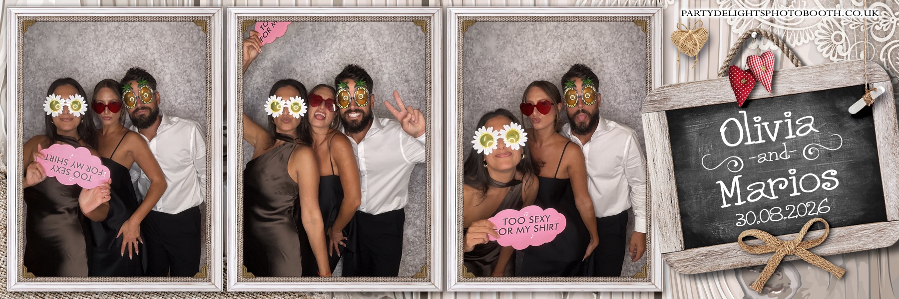 Olivia & Mario's Wedding | View more photos from the event at gallery.partydelightsphotobooth.co.uk/u/PartyDelightsPhotoBooth/Olivia-Marios-Wedding