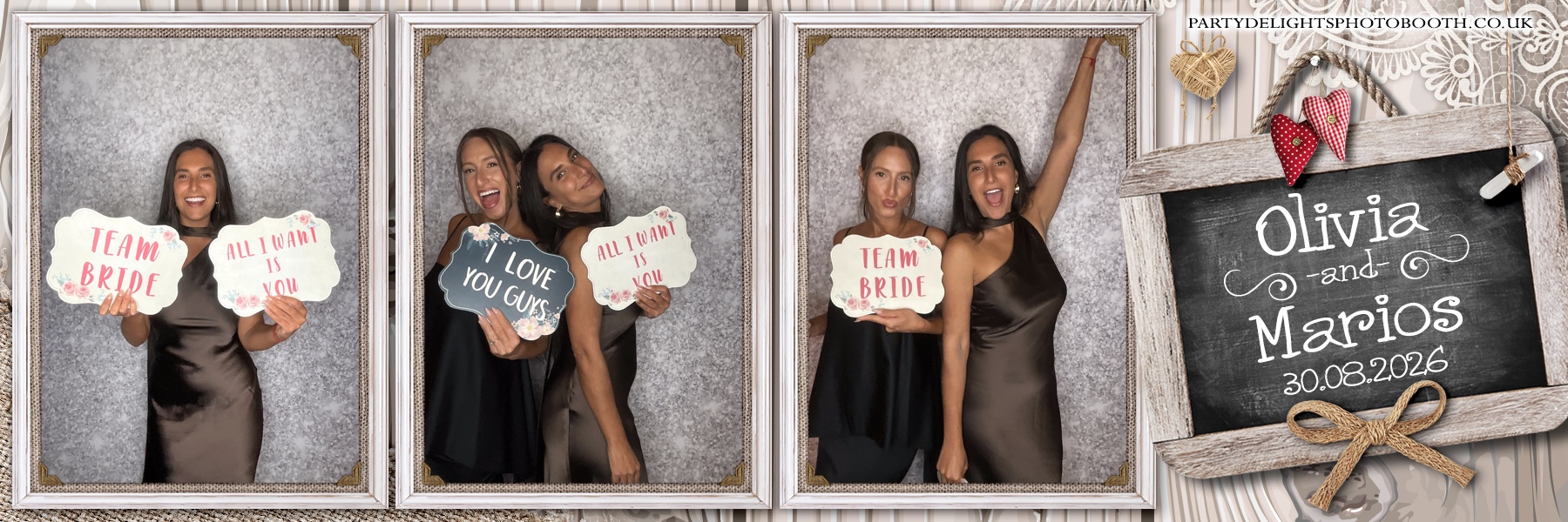 Olivia & Mario's Wedding | View more photos from the event at gallery.partydelightsphotobooth.co.uk/u/PartyDelightsPhotoBooth/Olivia-Marios-Wedding