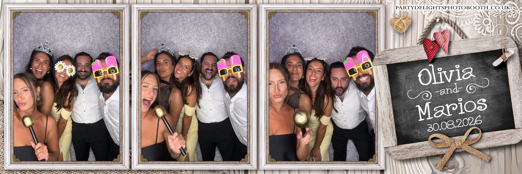 Olivia & Mario's Wedding | View more photos from the event at gallery.partydelightsphotobooth.co.uk/u/PartyDelightsPhotoBooth/Olivia-Marios-Wedding