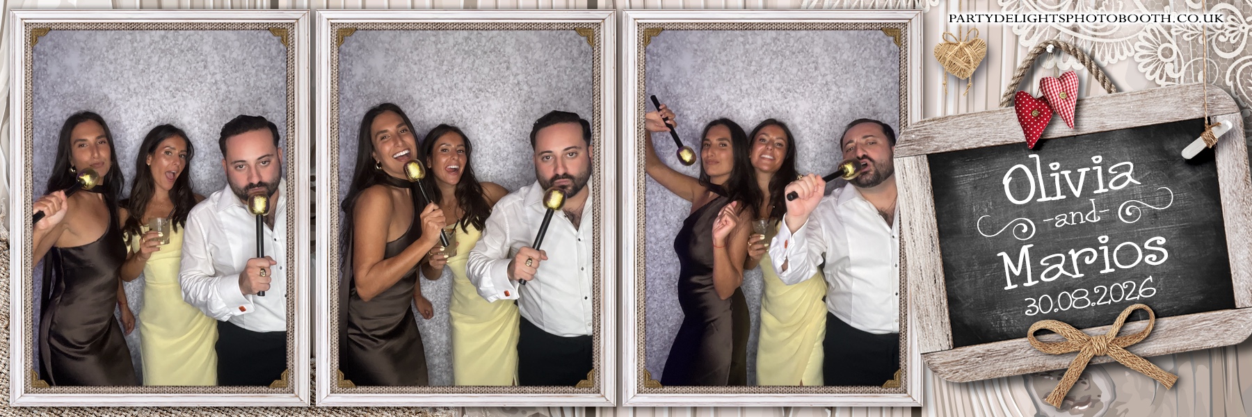 Olivia & Mario's Wedding | View more photos from the event at gallery.partydelightsphotobooth.co.uk/u/PartyDelightsPhotoBooth/Olivia-Marios-Wedding